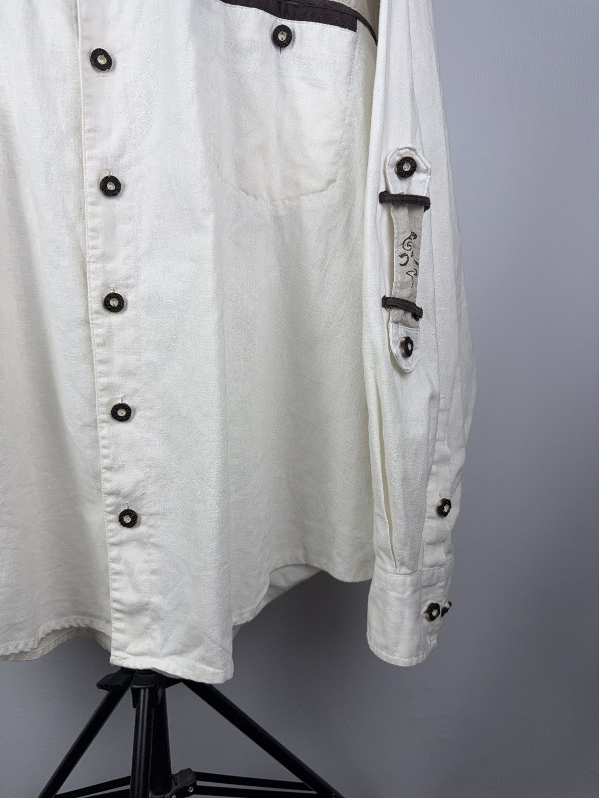 Cowboy Equipment Designer Jacques Lorant Gothic Western Shirt Y2K Style XL Size US XL / EU 56 / 4 - 4 Thumbnail