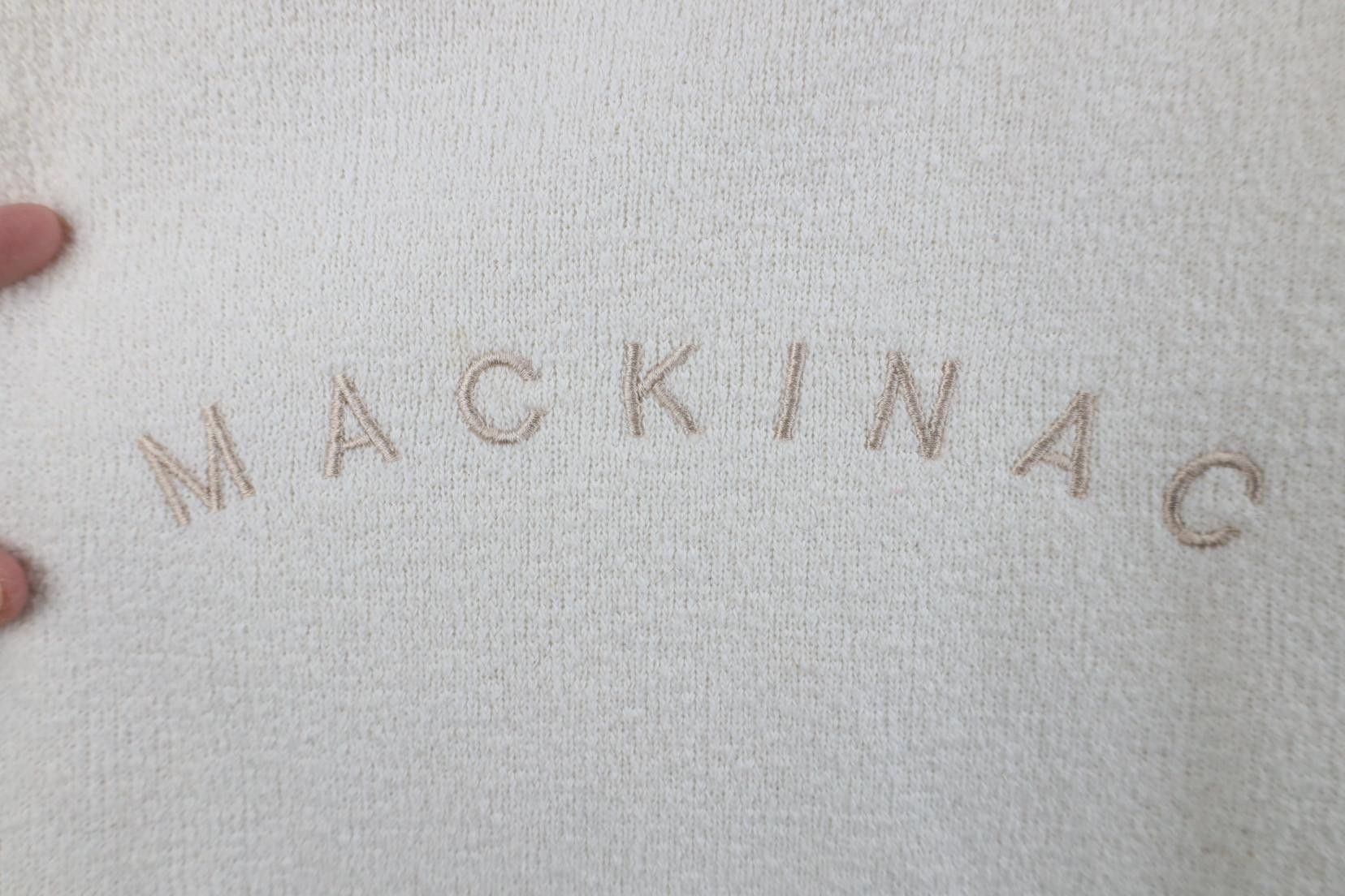 Vintage Vintage 90s Mackinac Island Michigan Terry Cloth Sweater USA Size US L / EU 52-54 / 3 - 4 Thumbnail