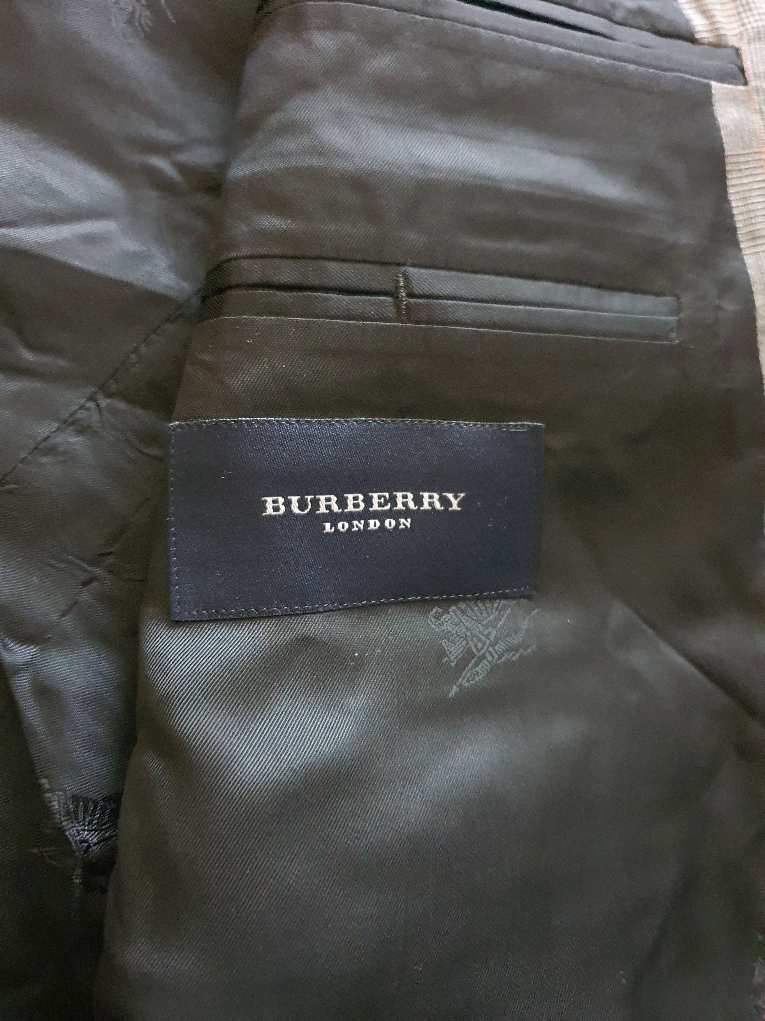 Burberry BURBERRY LONDON - Vintage Sports Coat Jacket - Glenplaid Size 46S - 5 Thumbnail