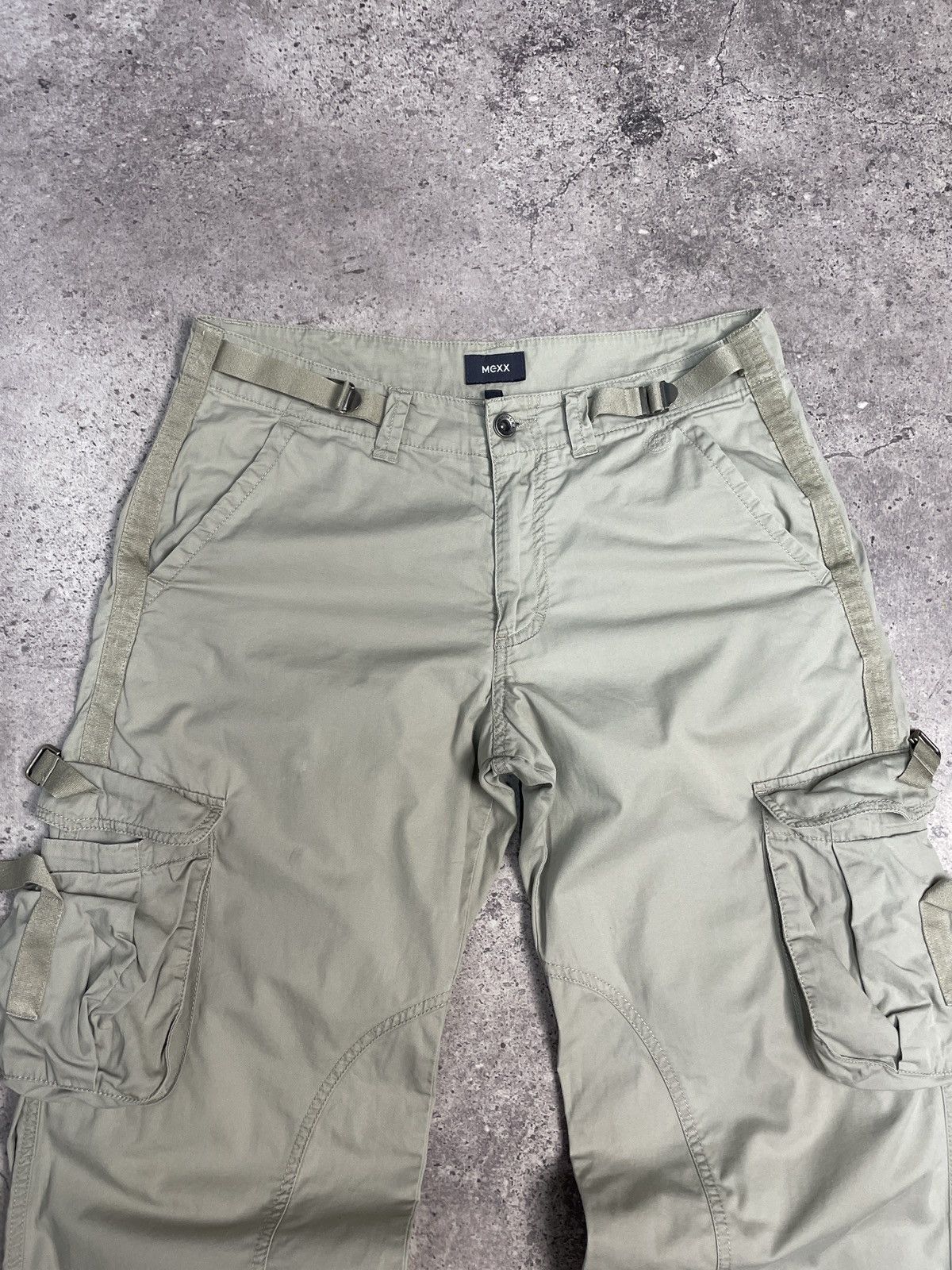 G-Star × Japanese Brand × Vintage Vintage Junya Watanabe Balenciaga Style Bondage Cargo Pants Size US 32 / EU 48 - 7 Thumbnail