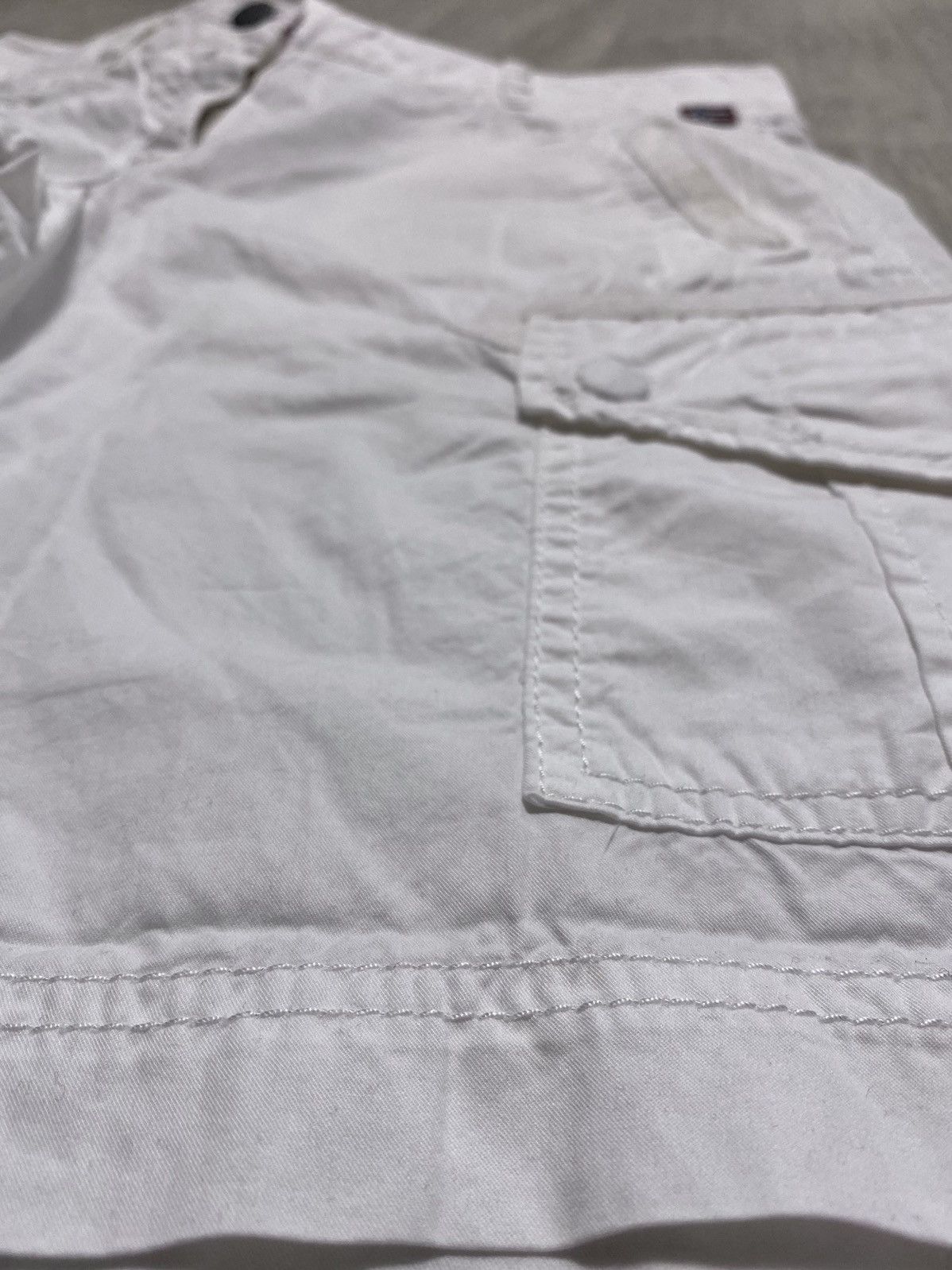Napapijri Women’s Napapijri White Multipocket Cargo Shorts Logo Size 28" / US 6 / IT 42 - 14 Thumbnail
