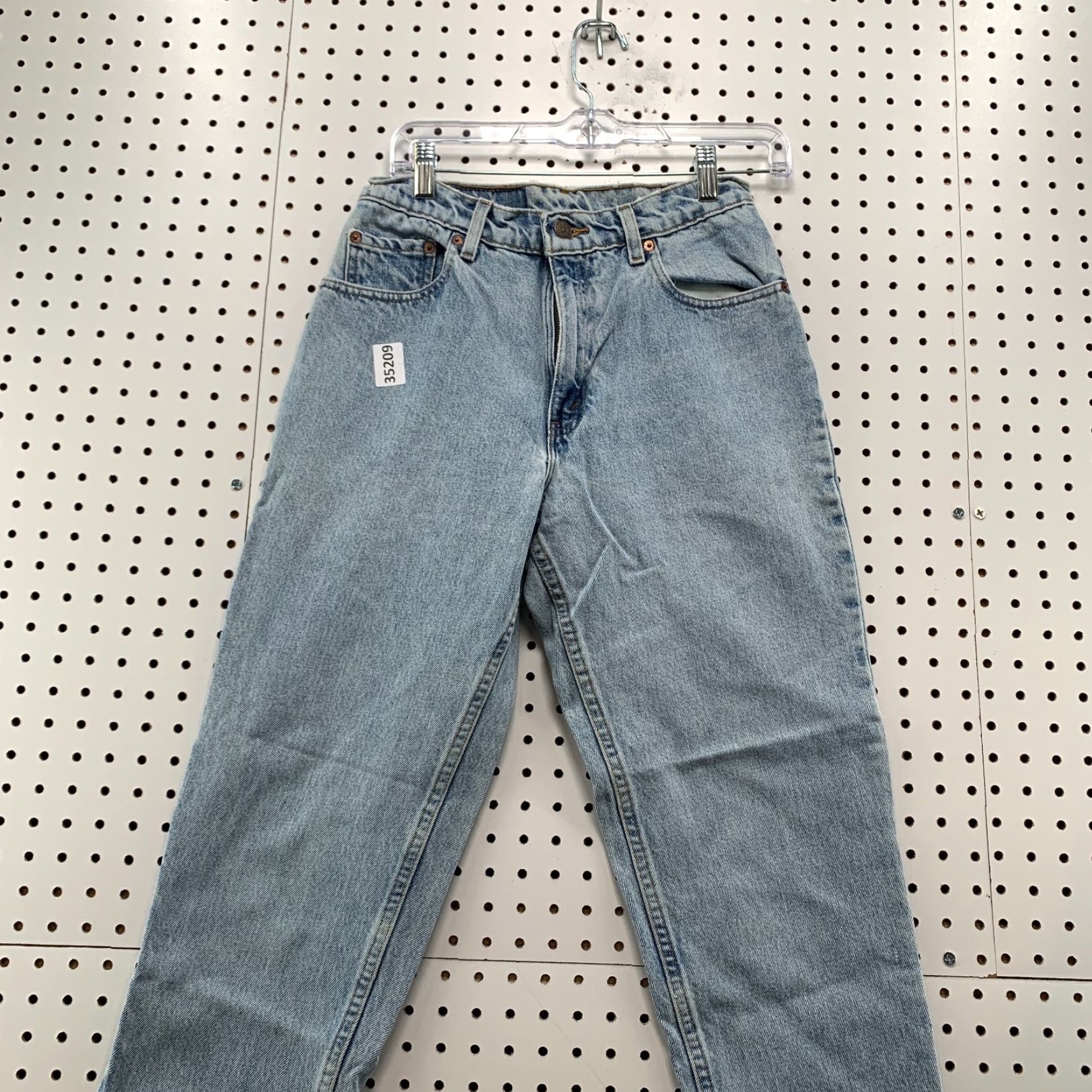 Levi's VINTAGE Levi's 550 Blue Denim Jeans Womens Size 9 Relaxed Tapered High Rise 90s USA Size 30" / US 8 / IT 44 - 2 Thumbnail