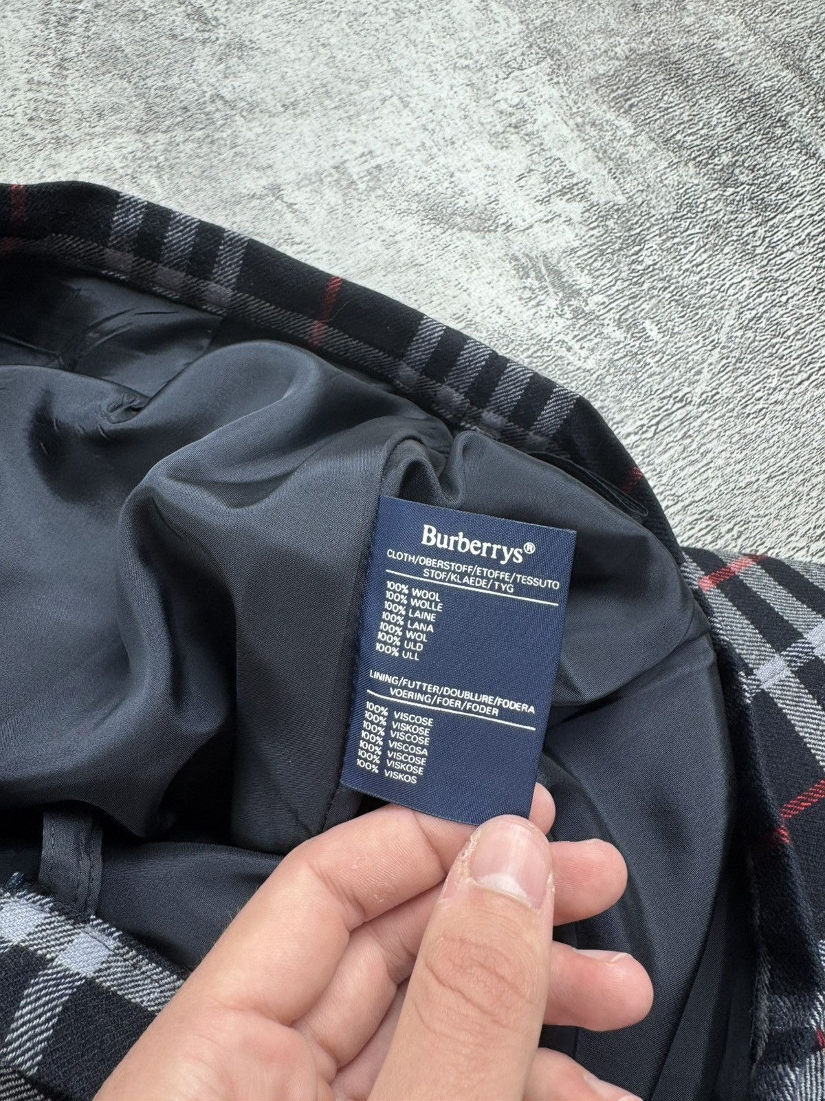 Burberry 90s Burberrys Nova Plaid Checked Midi Maxi 42 Dress Skirt Size 42" / US 20 - 12 Thumbnail