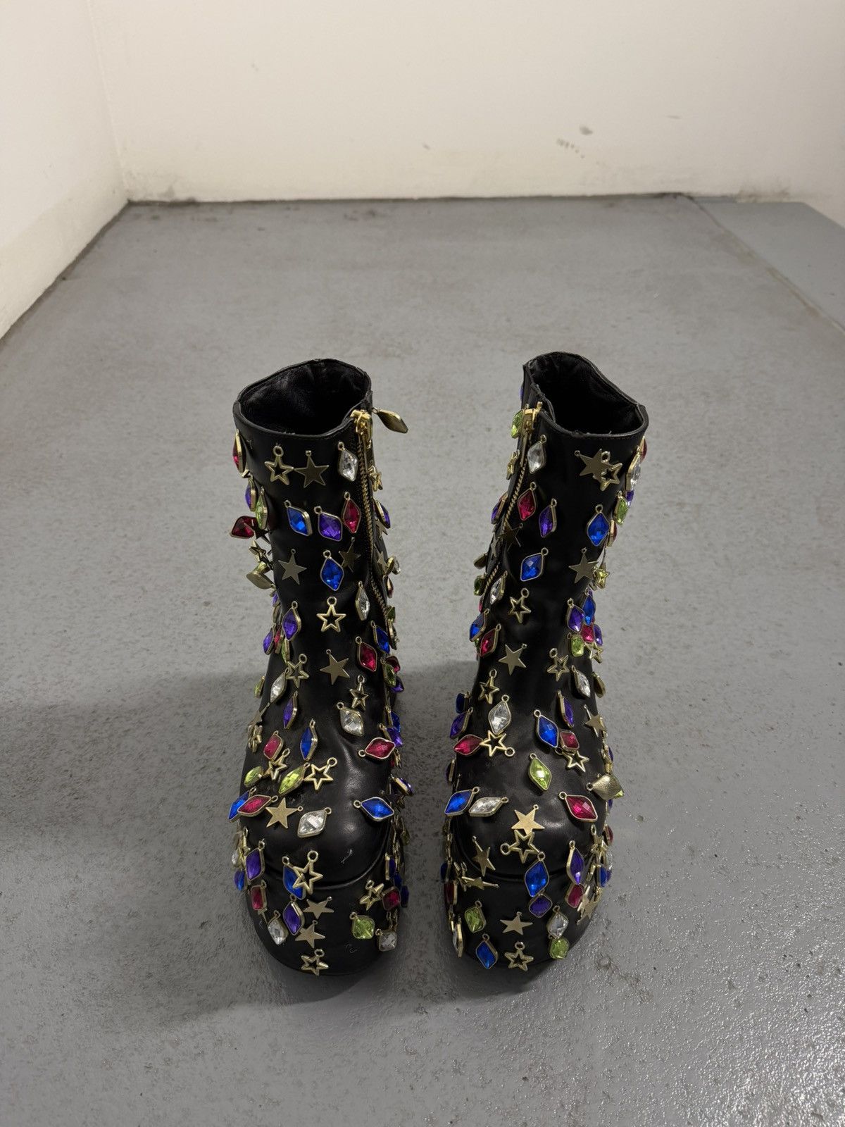 Dolls Kill Club Exx Doll Kills Drops Of Jupiter Platform Alt Rave Boots Size US 10 / IT 40 - 6 Thumbnail