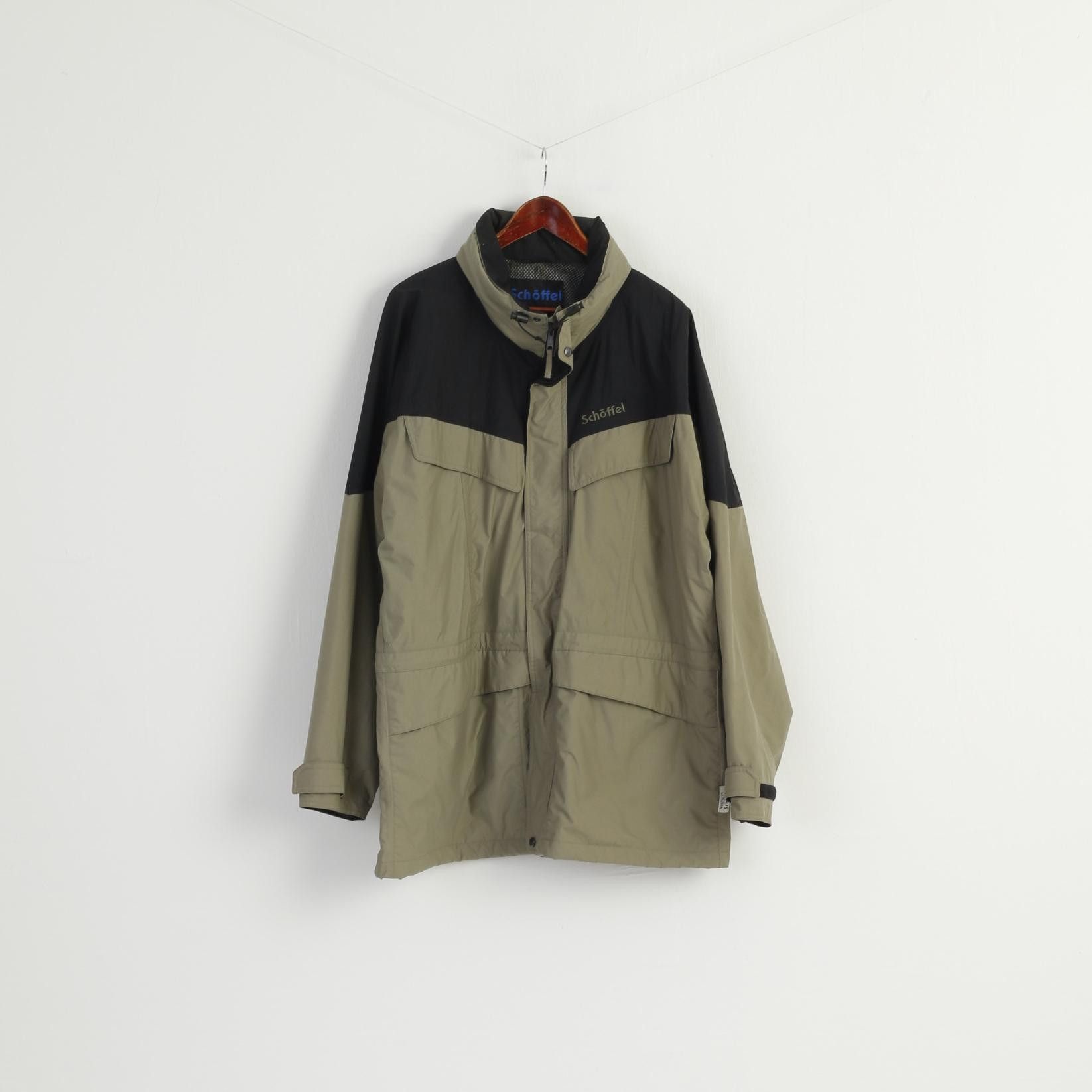 Vintage Schöffel Men 3XL Jacket Khaki Outdoor 8837 Size US XXL / EU 58 / 5 - 2 Thumbnail