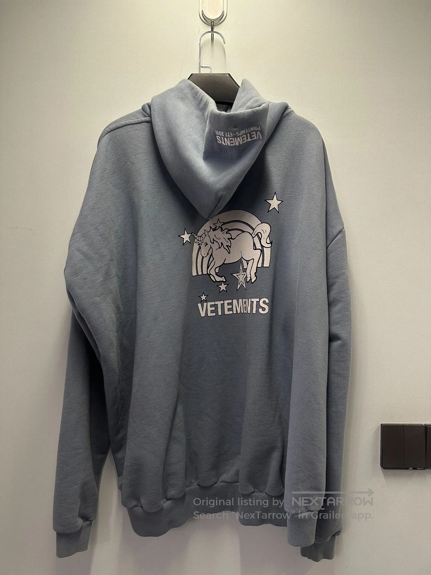 Vetements Blue Unicorn Sweatshirt Unisex. Size S / US 4 / IT 40 - 2 Thumbnail