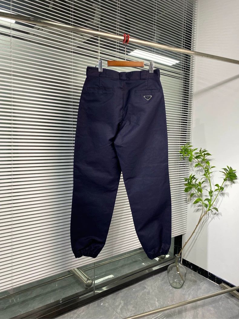 Prada Prada Casual Pants with Metal Triangle Logo - dmc Size US 31 - 1 Thumbnail