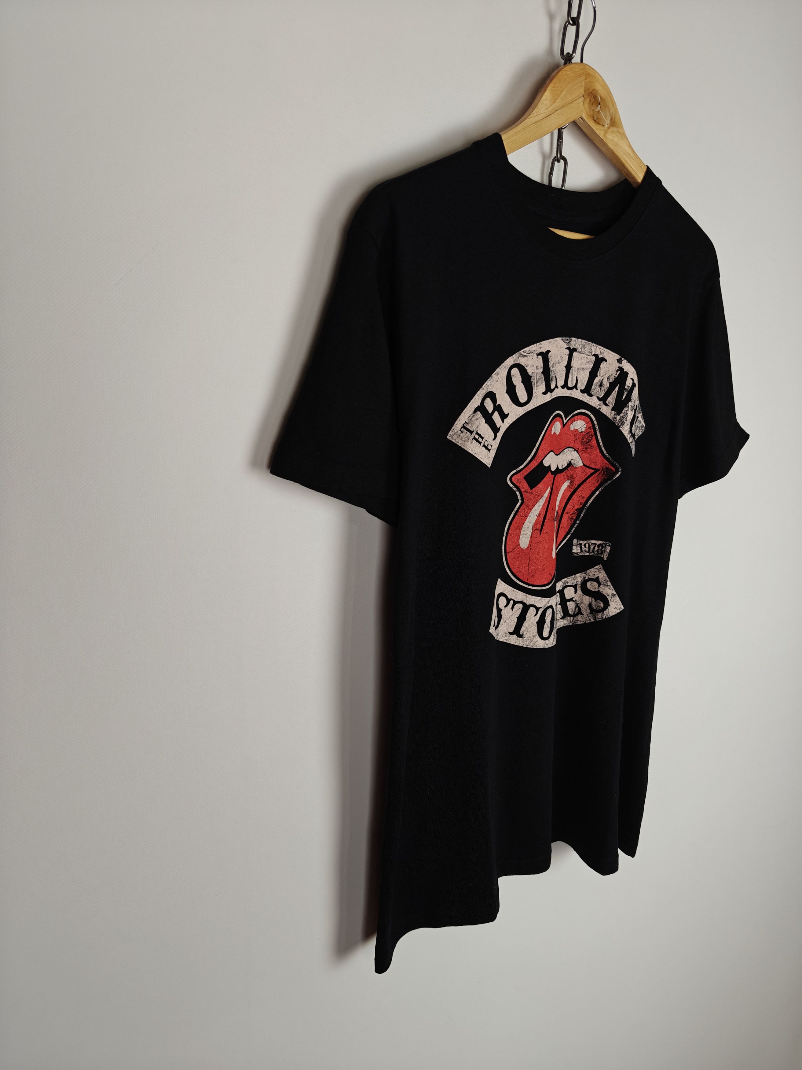 The Rolling Stones The Rolling Stones T-Shirt Crewneck Tee Logo Black L Size US L / EU 52-54 / 3 - 5 Thumbnail