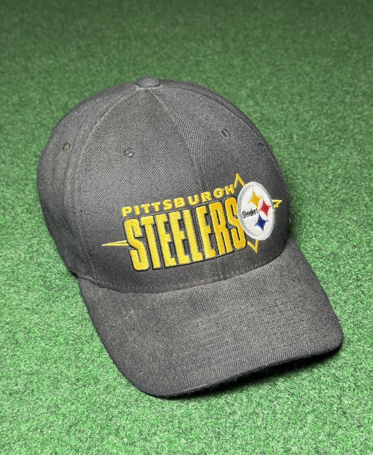Starter Vintage 90s Pittsburgh Steelers Starter Strapback Hat Size ONE SIZE - 1 Thumbnail