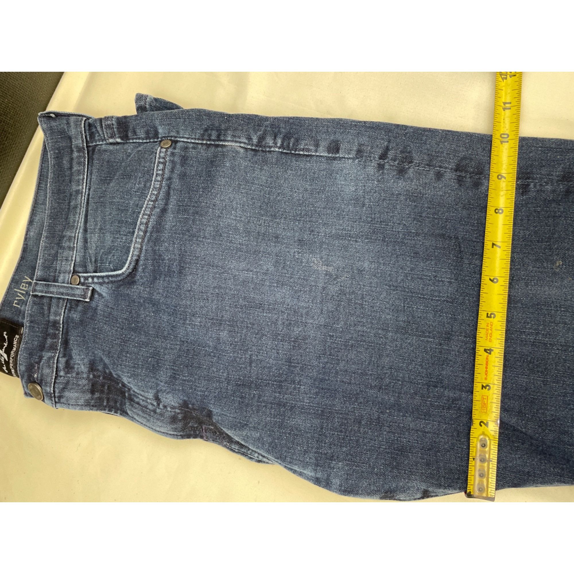 7 For All Mankind 7 for All Mankind Men's Blue Jeans Straight Size 38 x 32 SKU Size US 38 / EU 54 - 5 Thumbnail