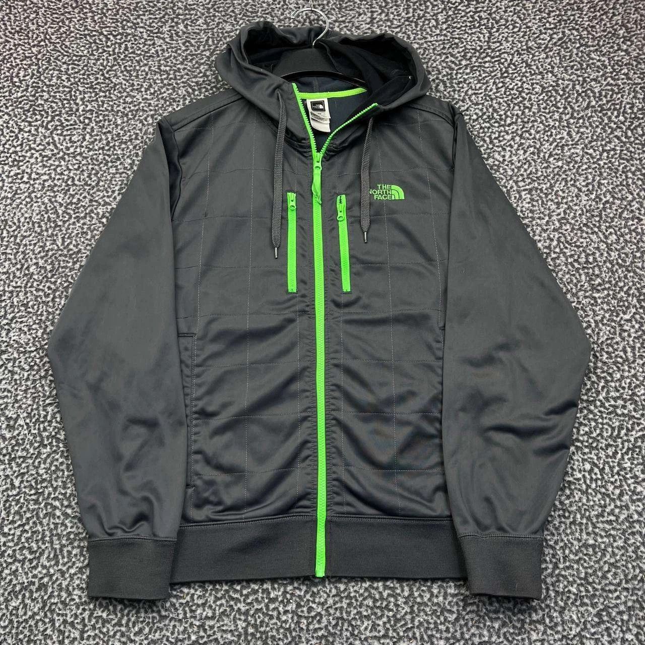 The North Face The North Face Hoodie Men Green Gray Full Zip Pocket M Size US M / EU 48-50 / 2 - 1 Thumbnail