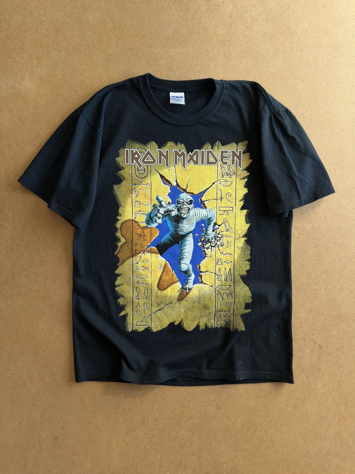 Band Tees Vintage y2k Iron Maiden Powerslave Eddie Promo Band Tee Size US L / EU 52-54 / 3 - 1 Thumbnail