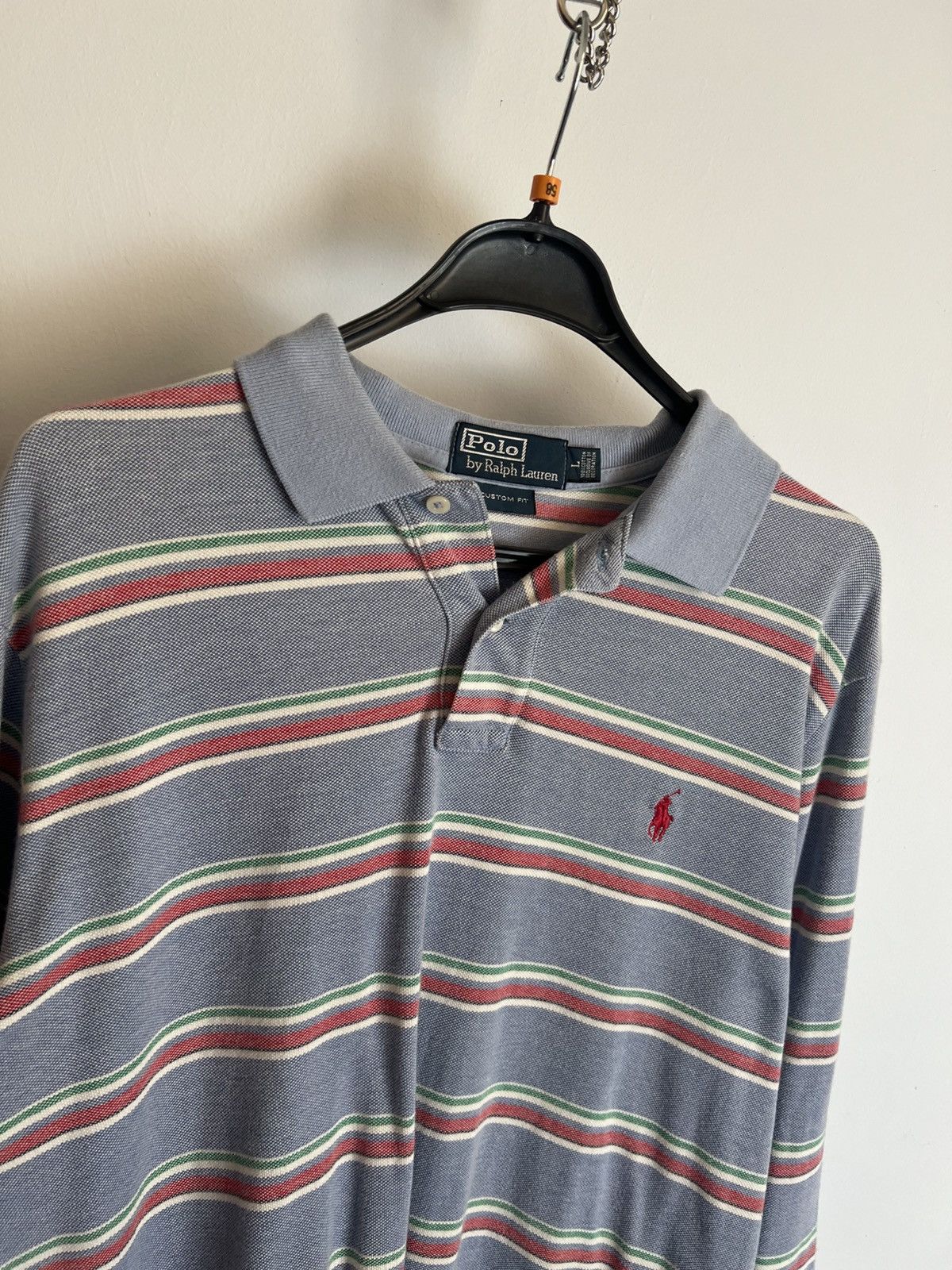 Polo Ralph Lauren Vintage Polo Ralph Lauren Rugby Shirt Red & Blue Striped Size US L / EU 52-54 / 3 - 2 Thumbnail