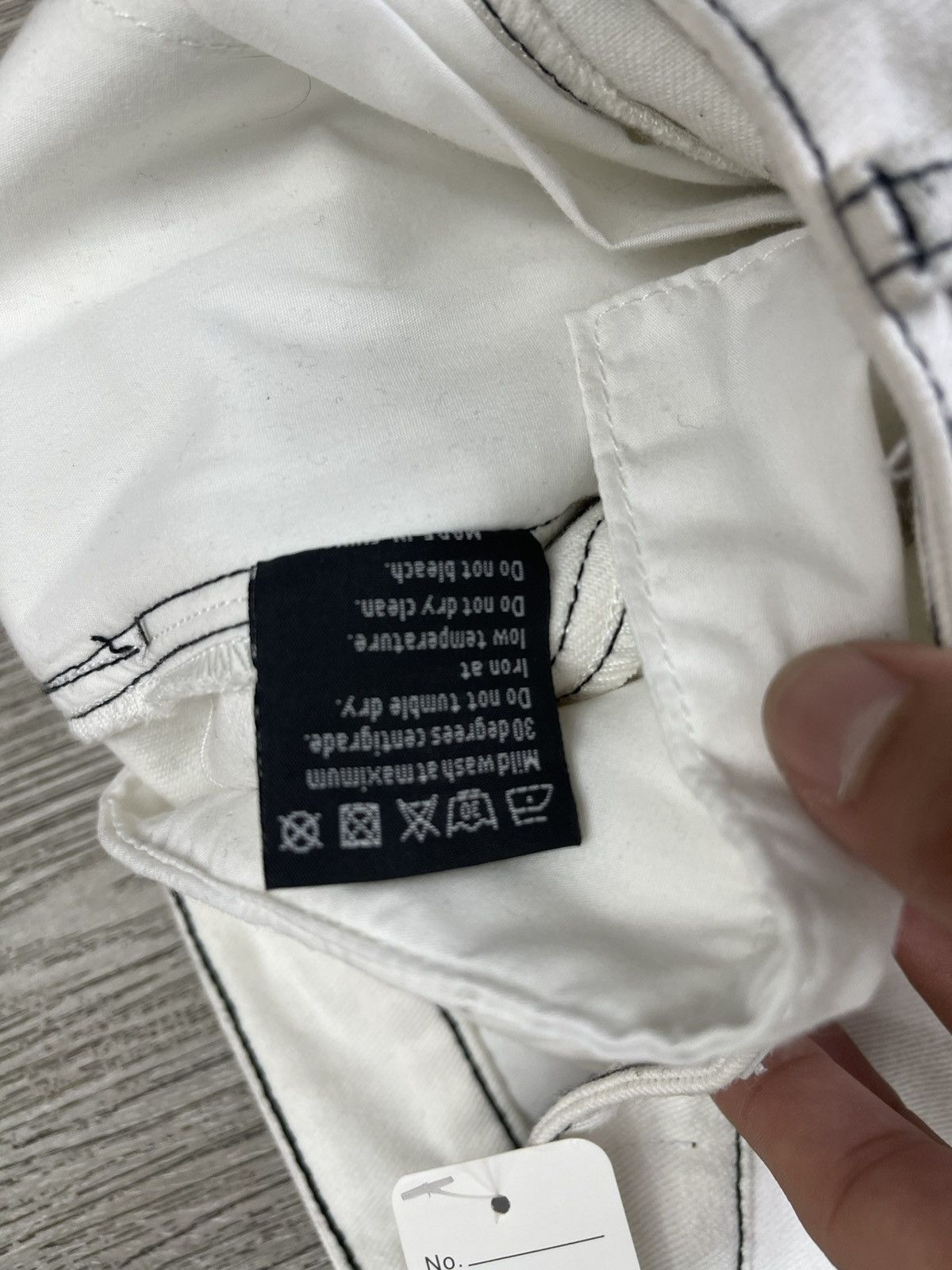 Who Decides War Who Decides War “bridgetown” jeans (white) Size US 30 / EU 46 - 4 Thumbnail
