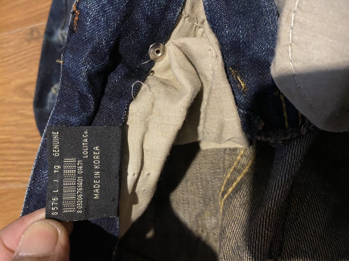 Japanese Brand × Tornado Mart Distressed Yoshitomo Nara X Lolita Cross Low Rise Jeans Size US 28 / EU 44 - 12 Thumbnail