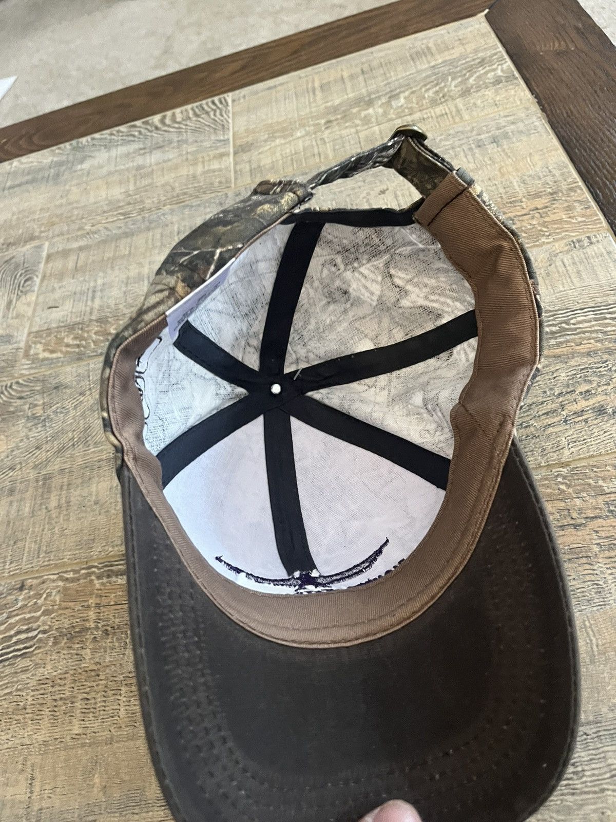 Vintage Vintage Y2K Camo Cap Size ONE SIZE - 4 Thumbnail