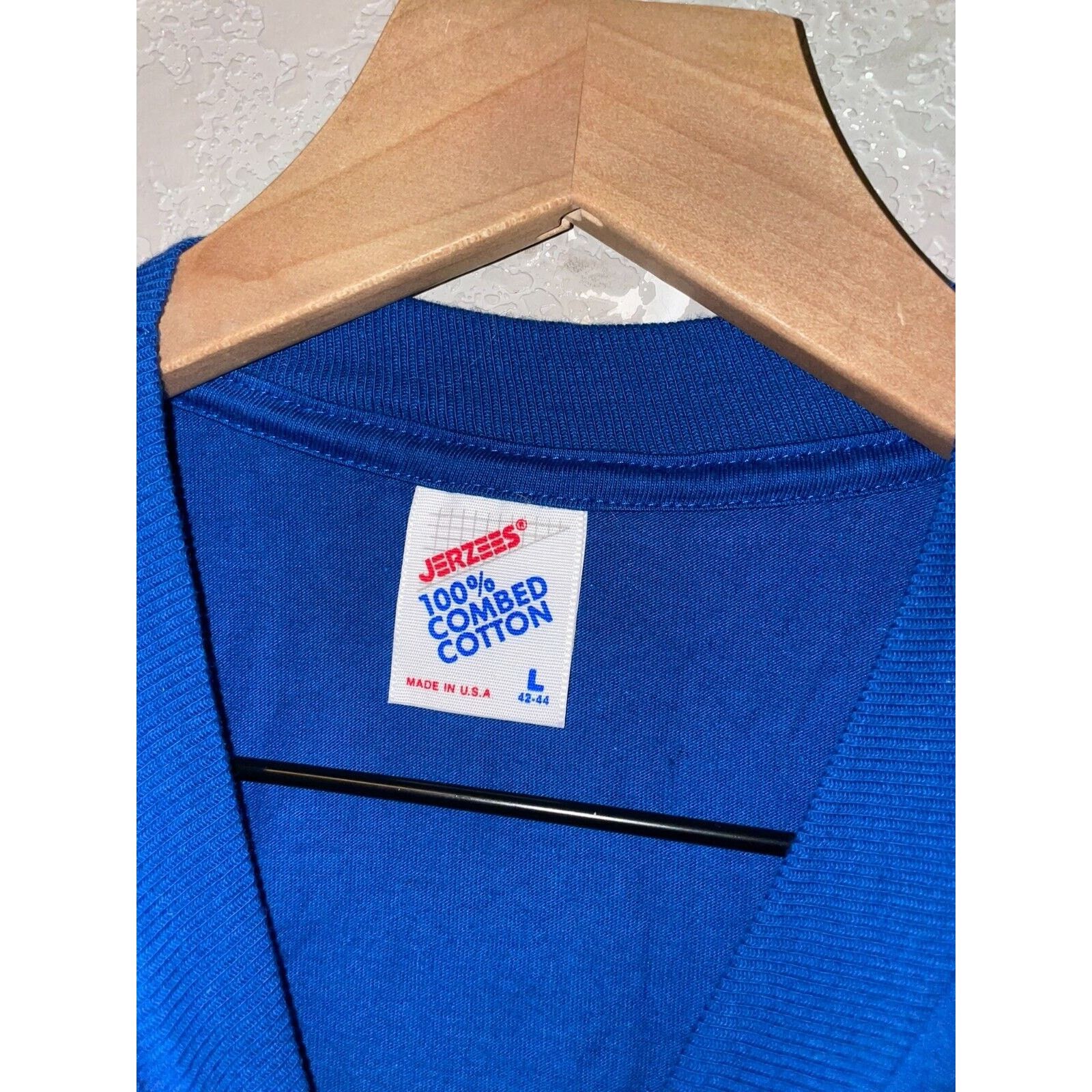 Jerzees Vintage Montana Shirt Big Sky Country Blue Tee VTG 90s Large Size US L / EU 52-54 / 3 - 7 Thumbnail