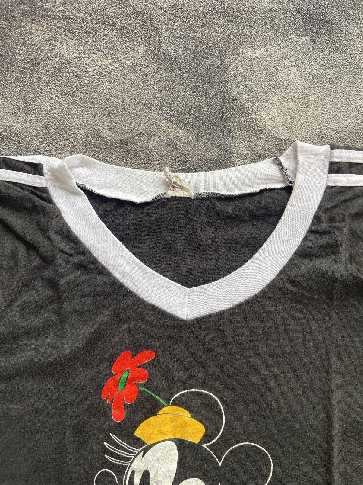 Vintage RARE Minnie Mouse California 80s Ringer Tee Tshirt Size US M / EU 48-50 / 2 - 3 Thumbnail