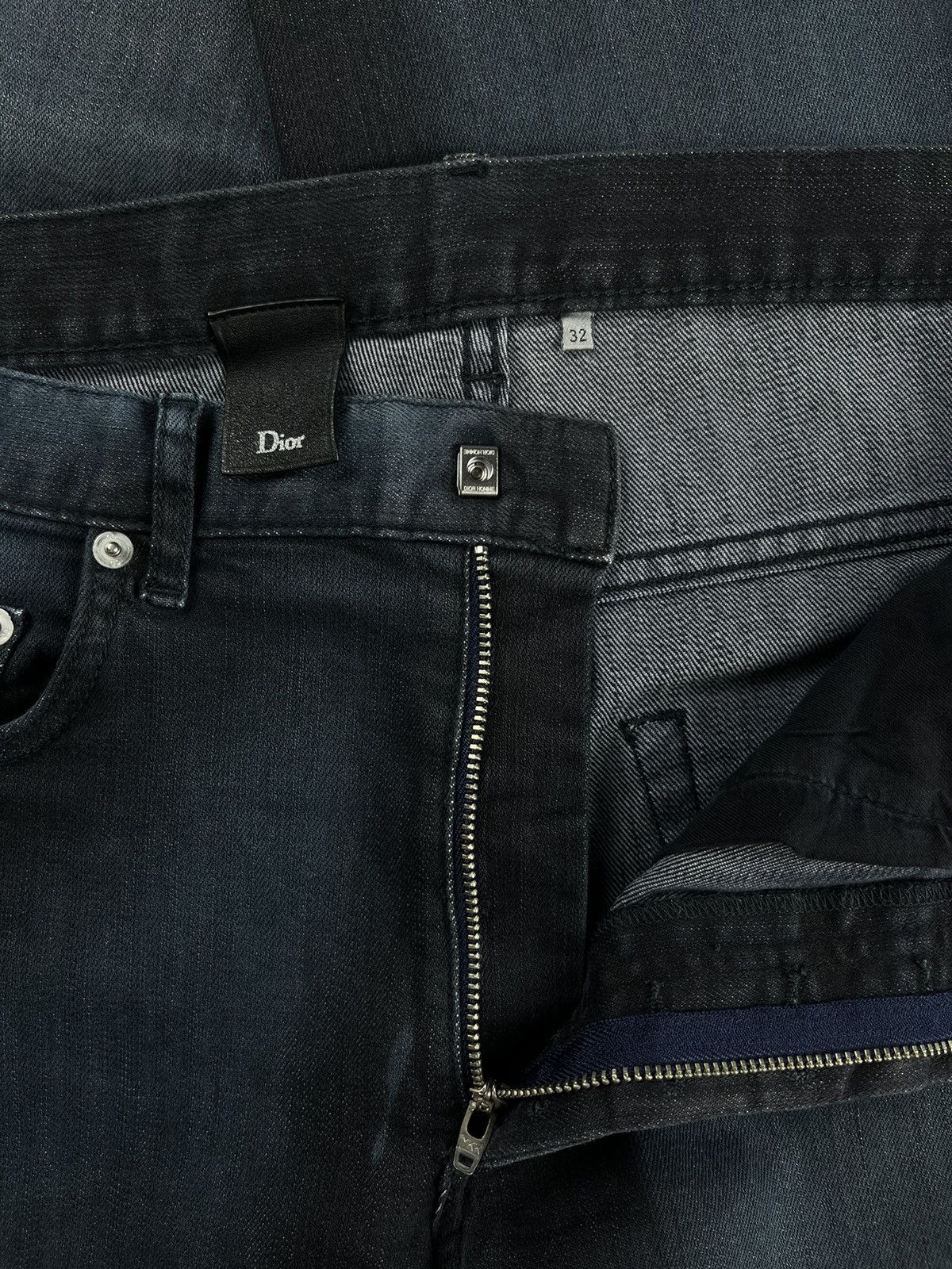 Dior Dior Homme Blue Dye Wash Denim Jeans Size US 32 / EU 48 - 6 Thumbnail