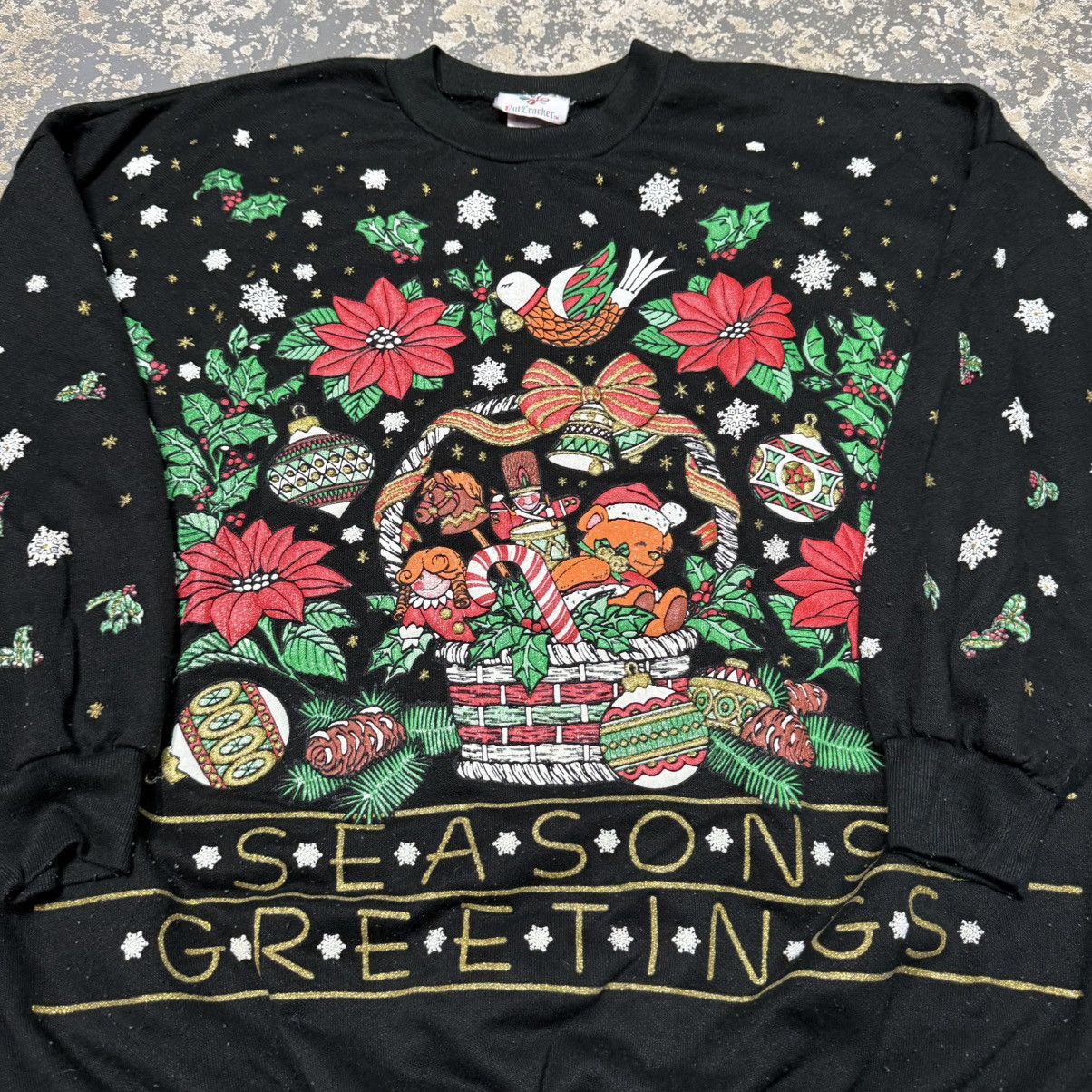 Carhartt Vintage Seasons Greetings Christmas Nutcracker Aop Crewneck Size US XL / EU 56 / 4 - 7 Thumbnail
