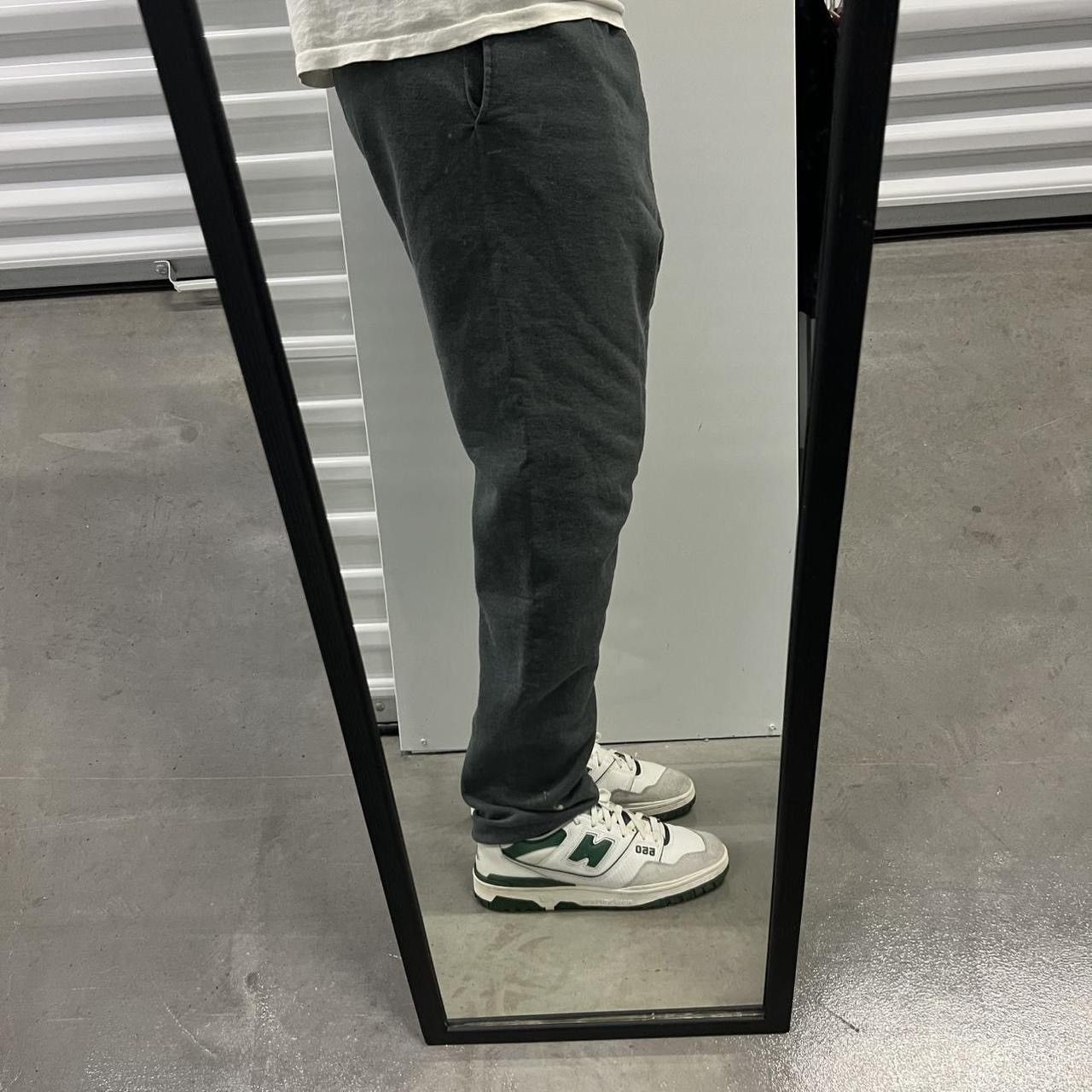 Vintage Crazy Vintage Y2K/2000s Grey essential Sweatpants! Size US 34 / EU 50 - 1 Thumbnail