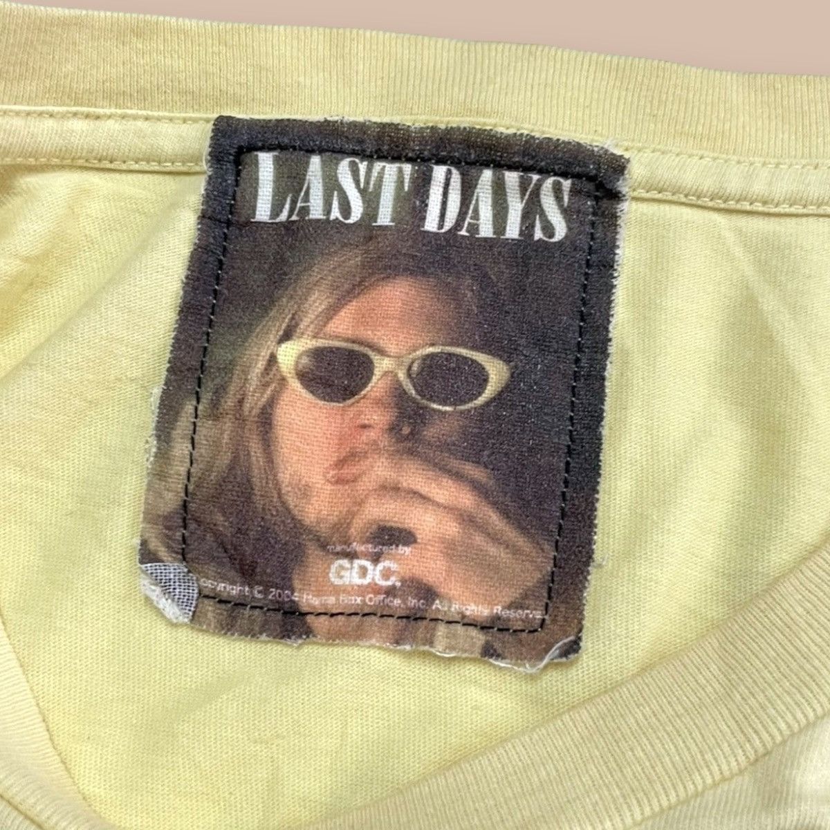 Narcotic GDC Nacotic GDC X 2004 “LAST DAYS” Kurt Cobain Movies Promo Tee Size US S / EU 44-46 / 1 - 8 Thumbnail