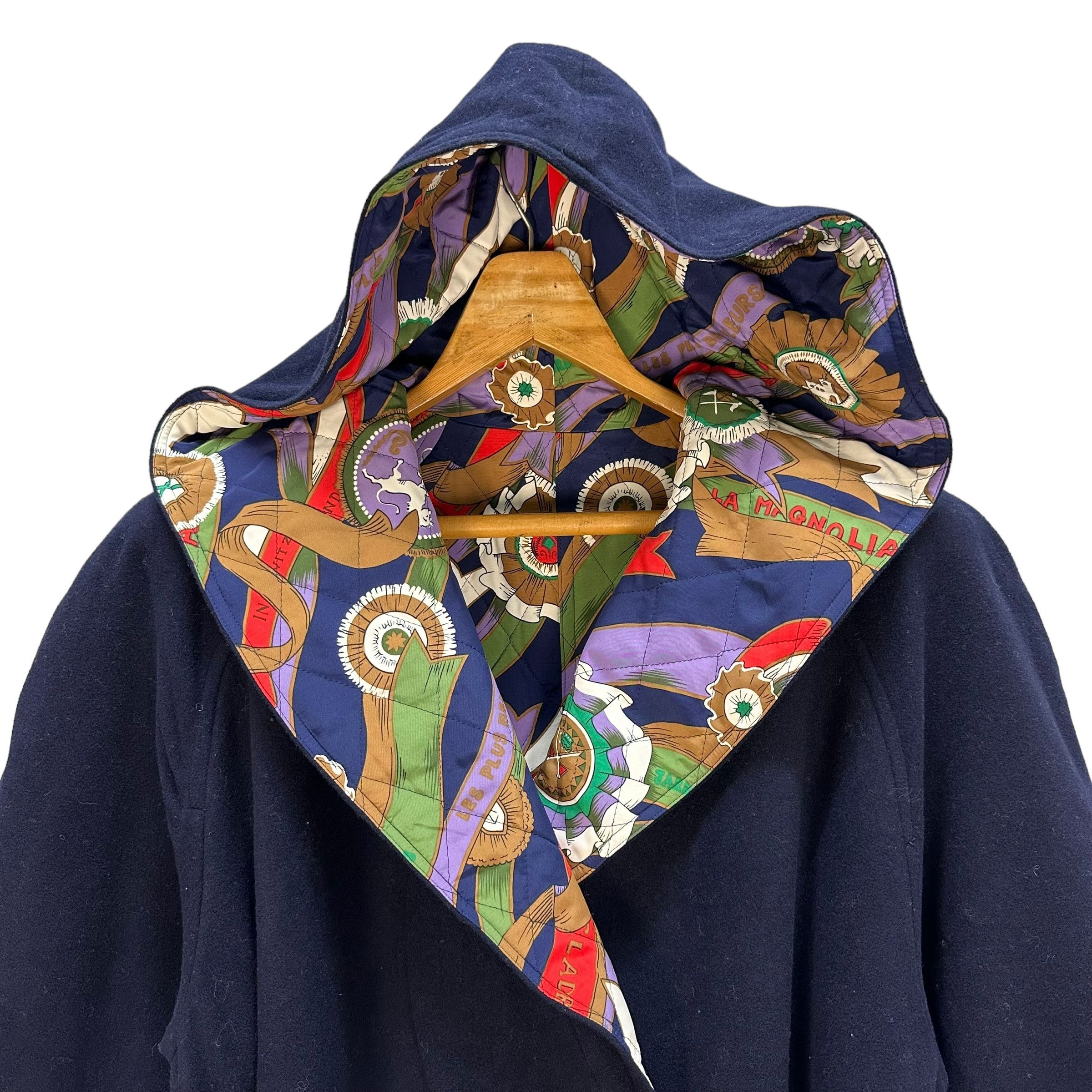 Japanese Brand Apuman Zemma Boutique Wool Hoodie Coat #A29-0669 Size L / US 10 / IT 46 - 2 Thumbnail