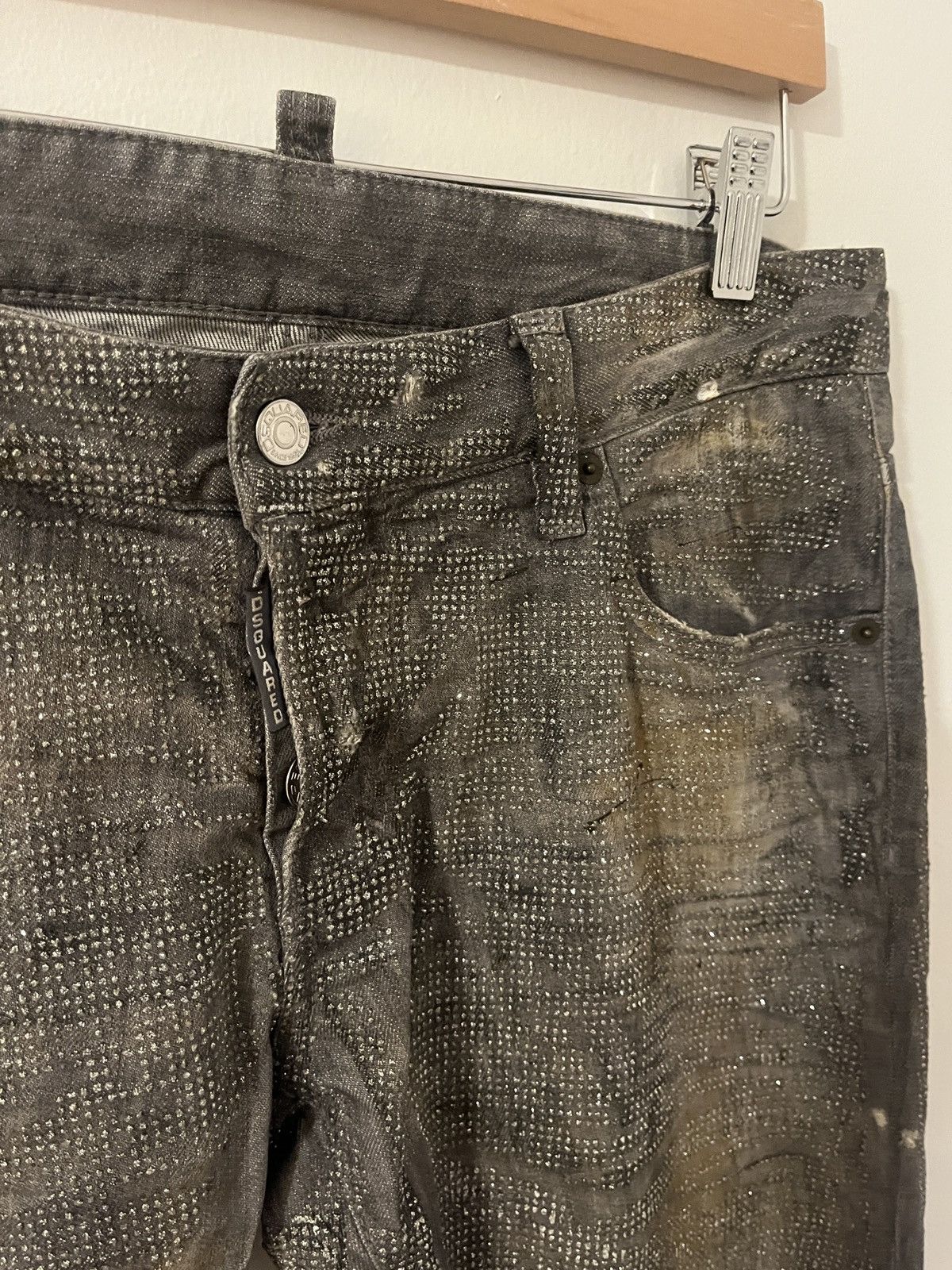 Dsquared2 Dsqaured Glitter Jeans 2010 Size US 32 / EU 48 - 5 Thumbnail