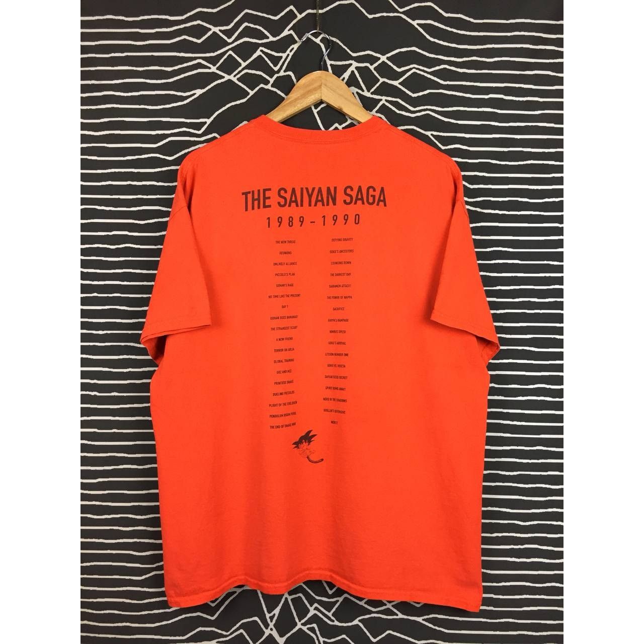 Anime Dragon Ball Z The Saiyan Saga 30th Anniversary Tee Size US XL / EU 56 / 4 - 10 Thumbnail