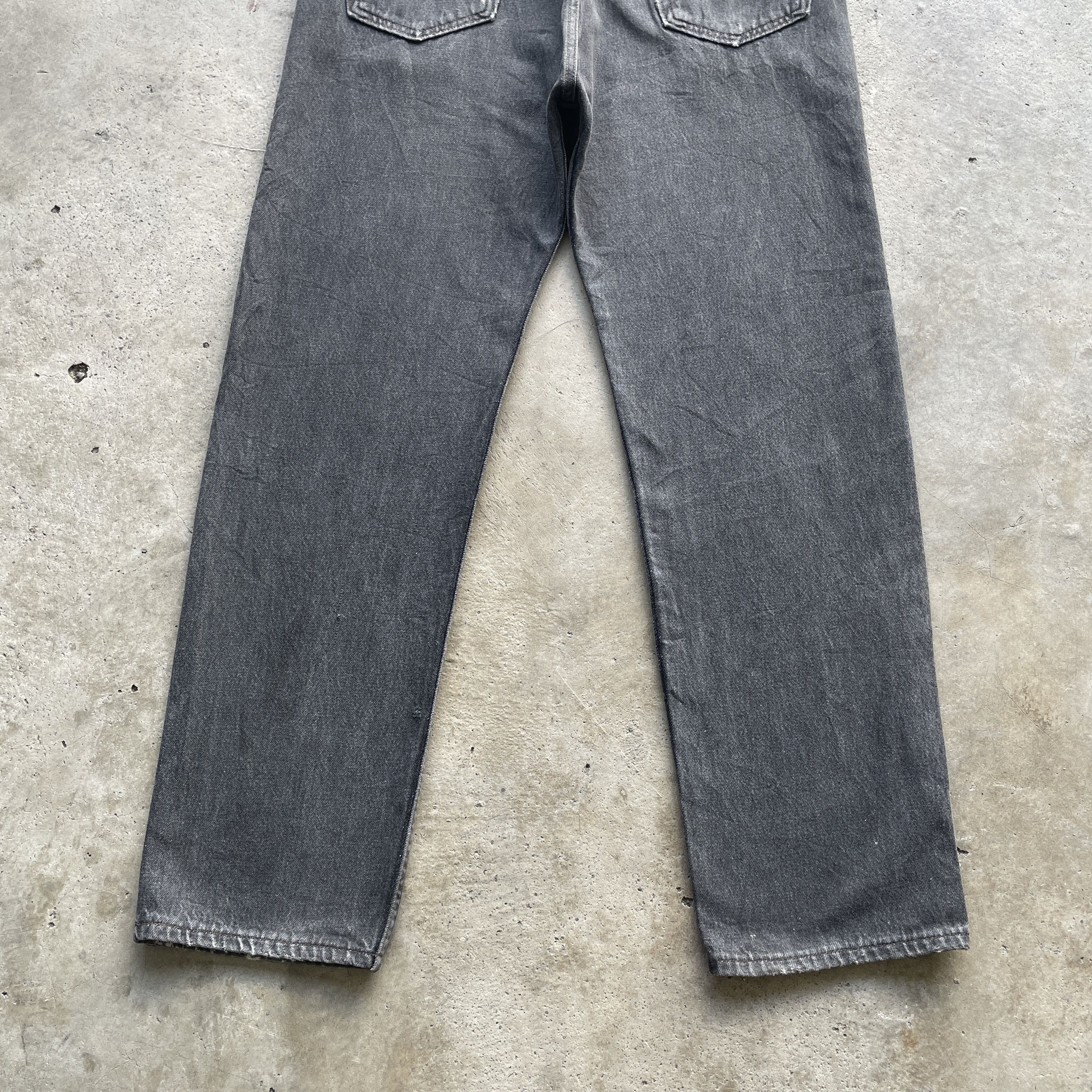 Levi's Vintage Clothing 90s VINTAGE LEVI’S 501 BLACK FADED PANTS JEANS USA W34x29 Size US 34 / EU 50 - 11 Thumbnail