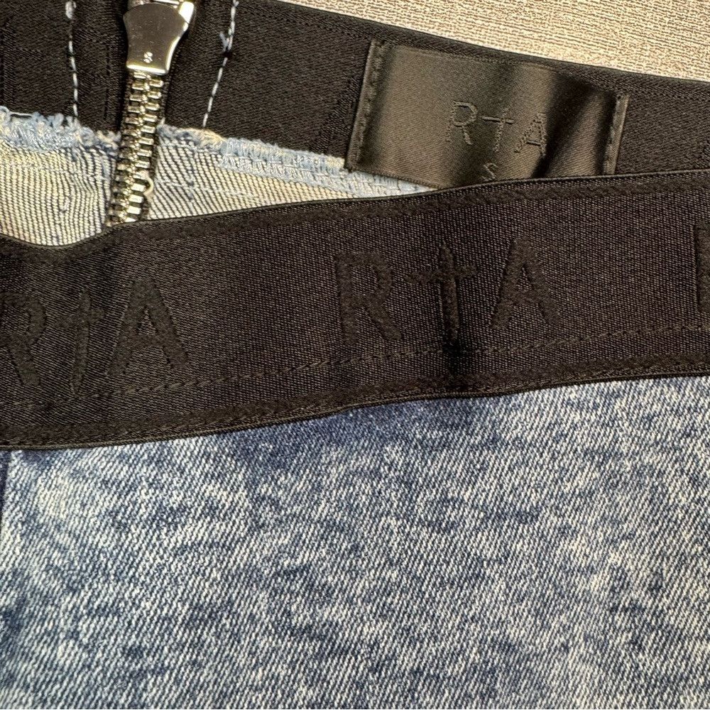 Rta NWT New RTA Lais Slim Leg Elastic Waist Bootcut Jeans Size Size 28" / US 6 / IT 42 - 6 Thumbnail