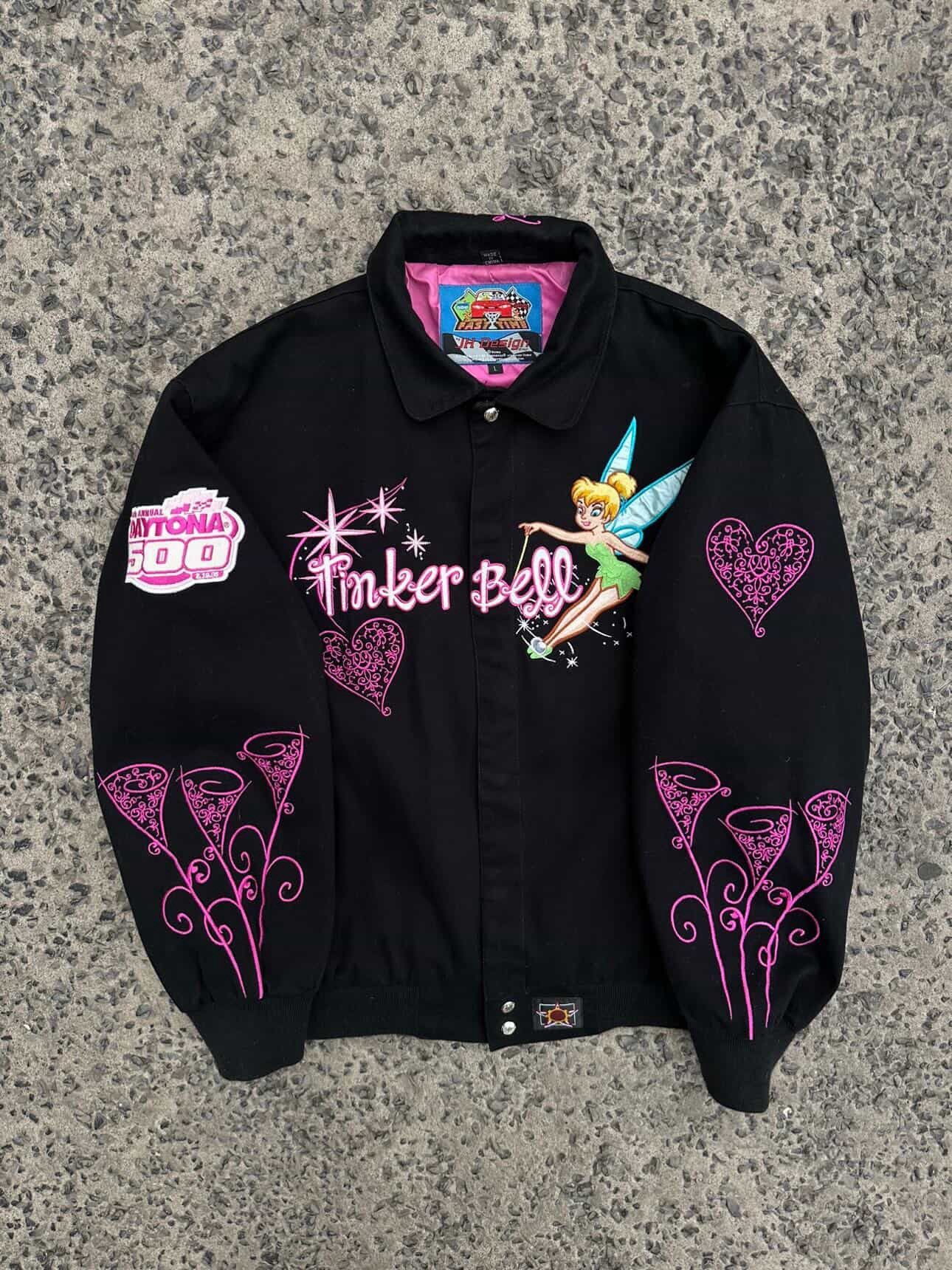 JH Design Vintage Disney Princess Daytona 500 Nascar Jacket | Grailed
