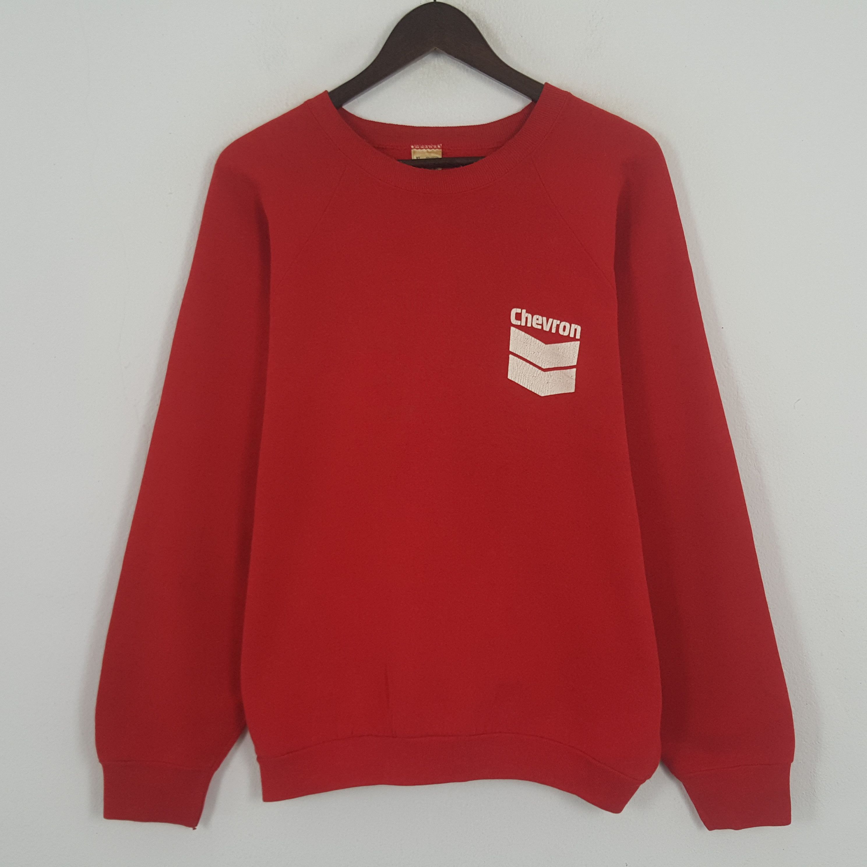 Vintage Vintage Chavron Sweatshirt Size US XL / EU 56 / 4 - 1 Thumbnail