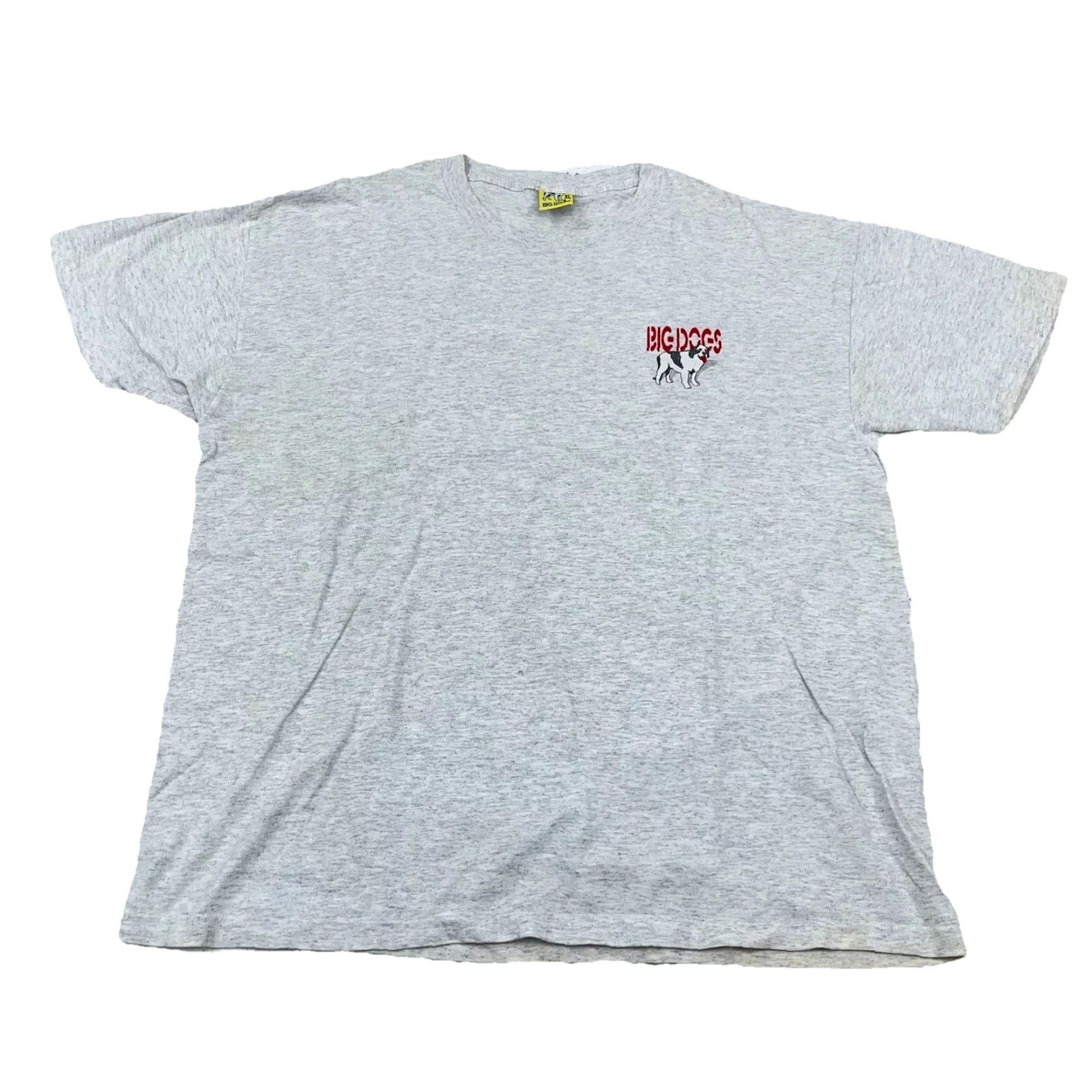 Big Dogs VINTAGE Big Dogs Graphic Tee Men XL Gray Single Stitch 90s Retro USA Size US XL / EU 56 / 4 - 3 Thumbnail