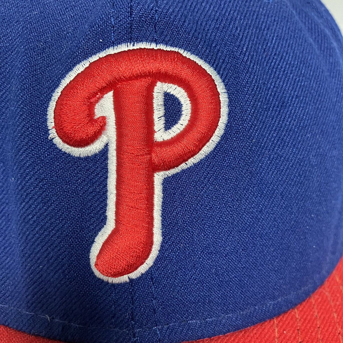 MLB × New Era New Era Philadelphia Philles Fitted Hat 59Fifty Size 7 Size 28 - 3 Thumbnail