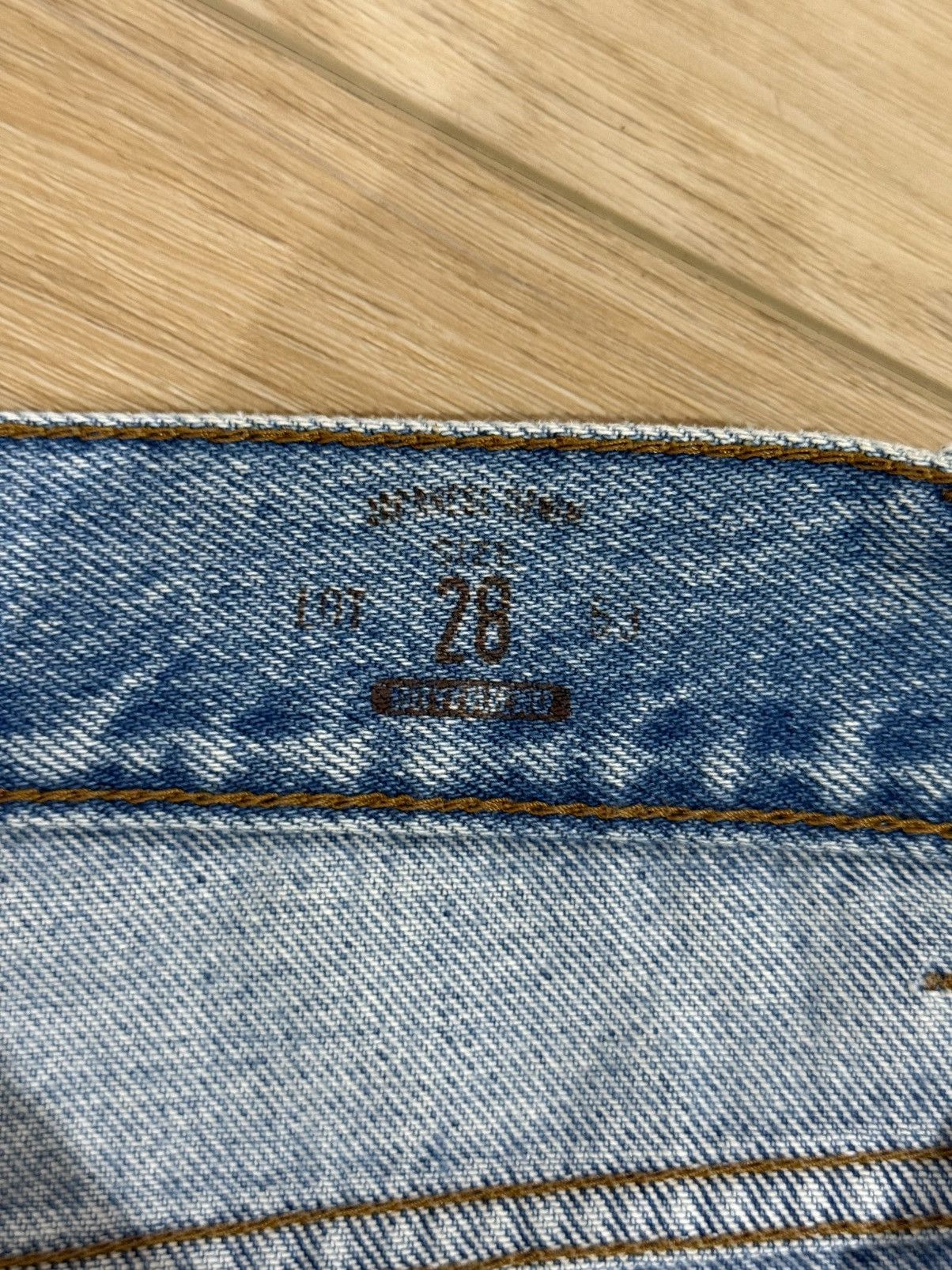 Gucci Gucci L’aveugle Par Amour Scribble Denim Size US 28 / EU 44 - 5 Thumbnail