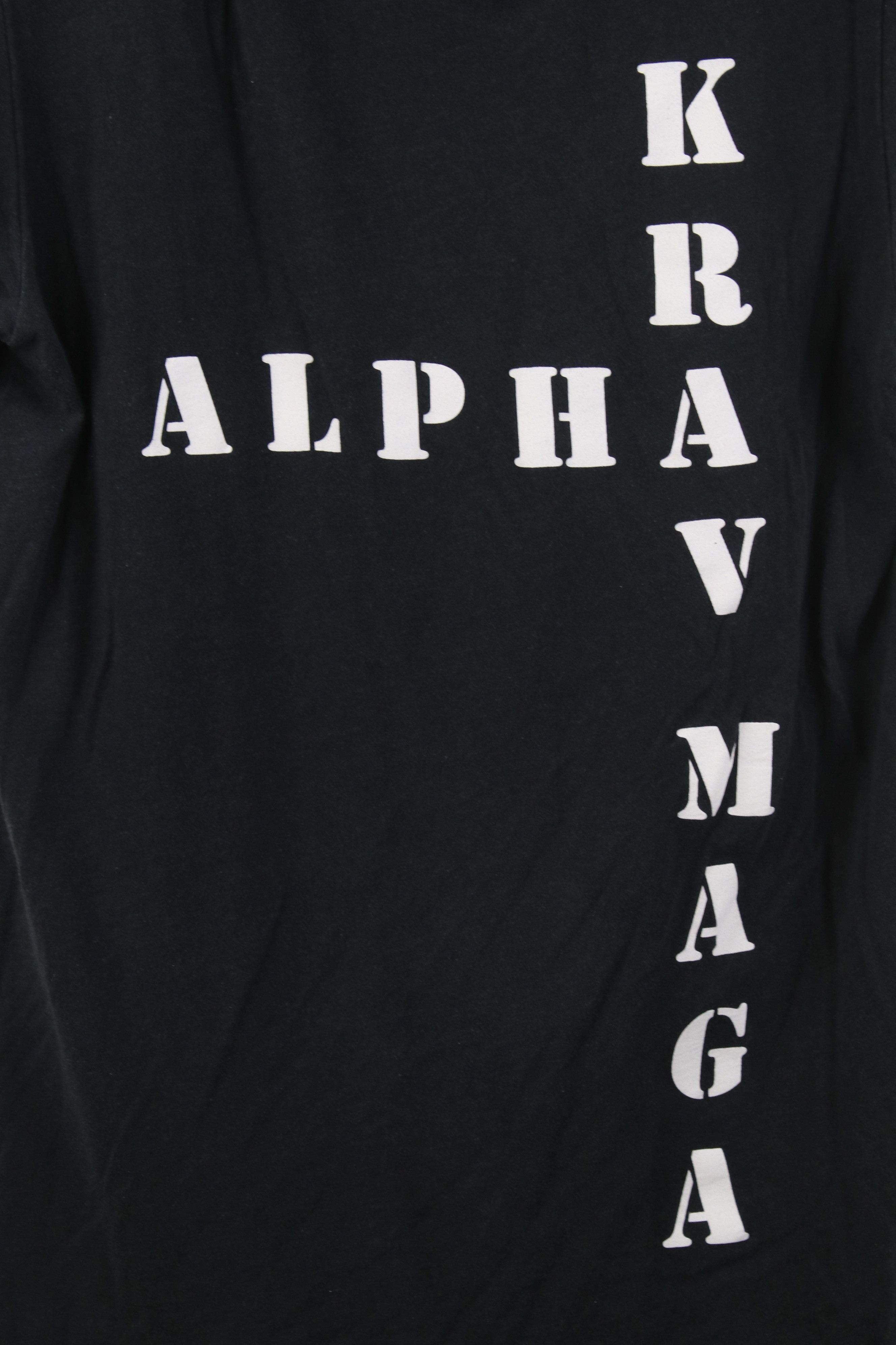 Vintage Vintage Spell Alpha Krav Maga Defense Short Sleeve T-Shirt Size US XS / EU 42 / 0 - 4 Thumbnail