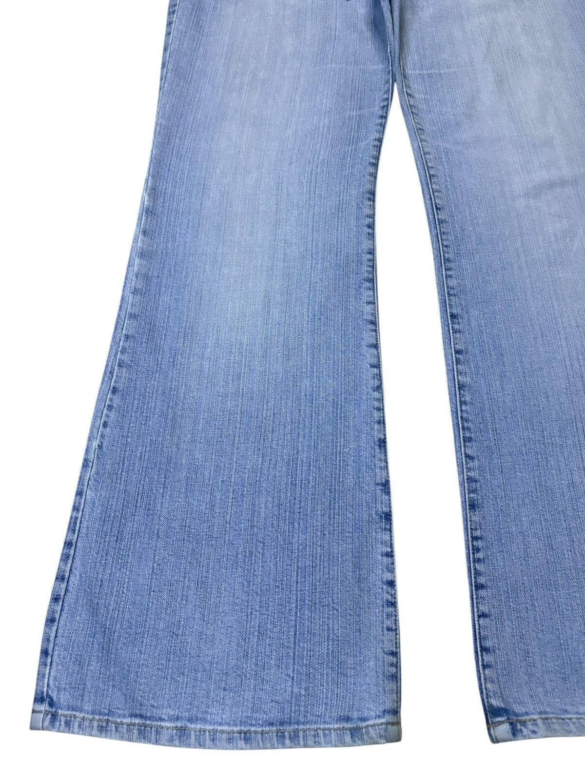 Japanese Brand Vintage Japanese Brand Light Wash Fatigue Flare Jeans Size US 34 / EU 50 - 6 Thumbnail