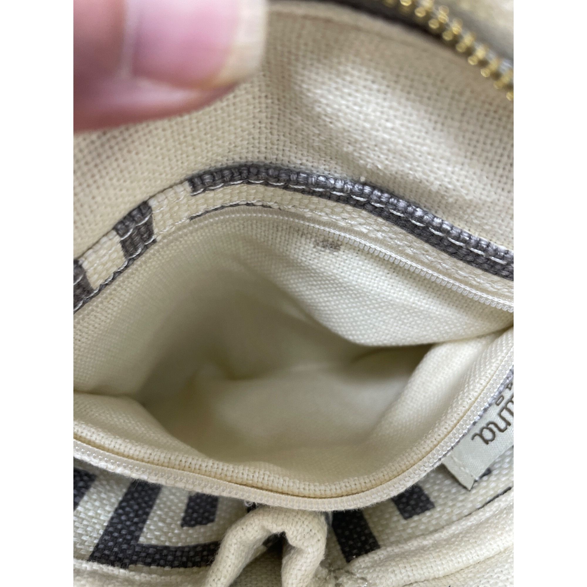 Other Spartina 449 womans cream gray leather linen crossbody handb Size ONE SIZE - 15 Thumbnail