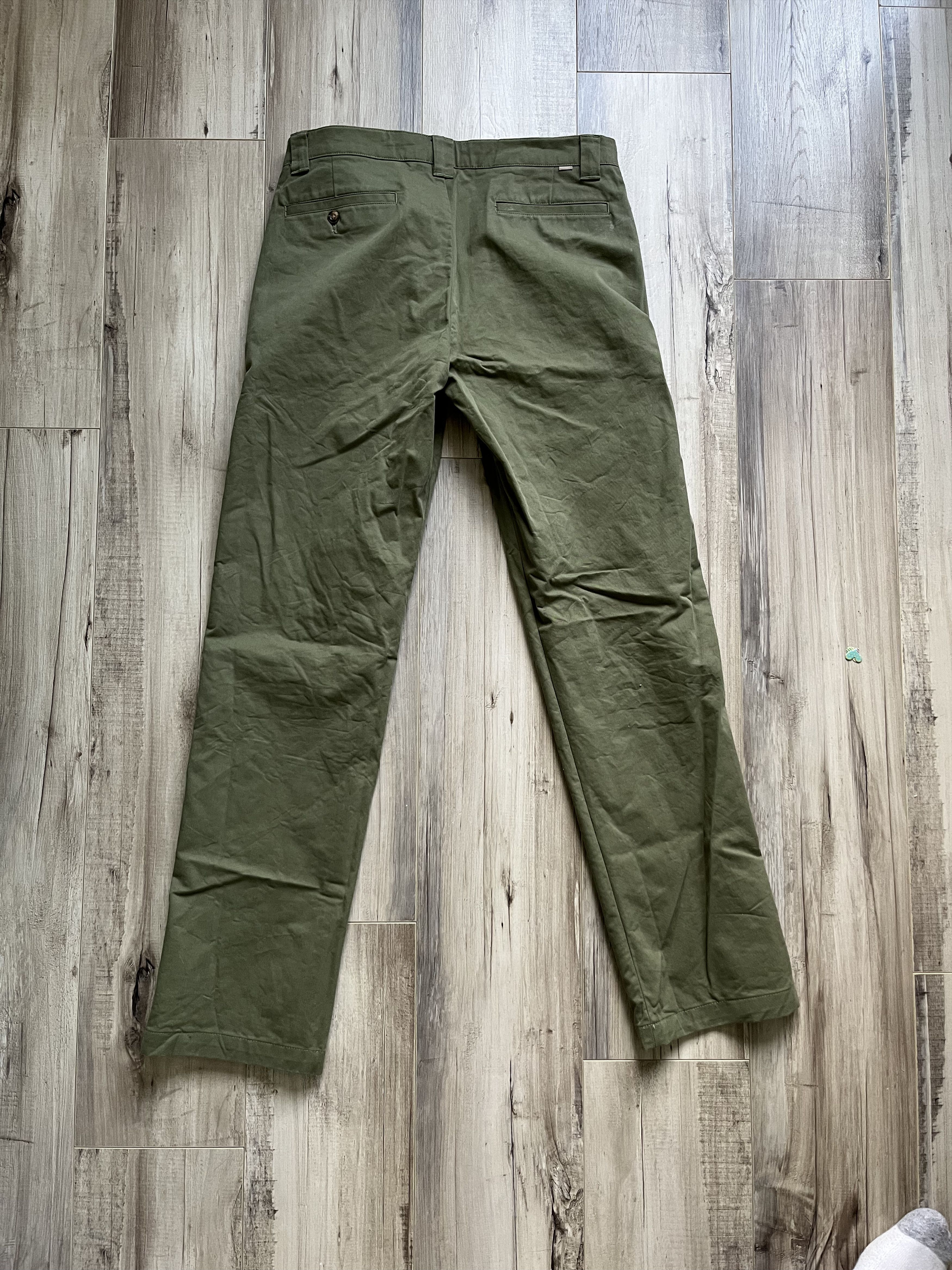 JJJJound JJJJound Chino Relaxed Olive Size US 32 / EU 48 - 2 Thumbnail