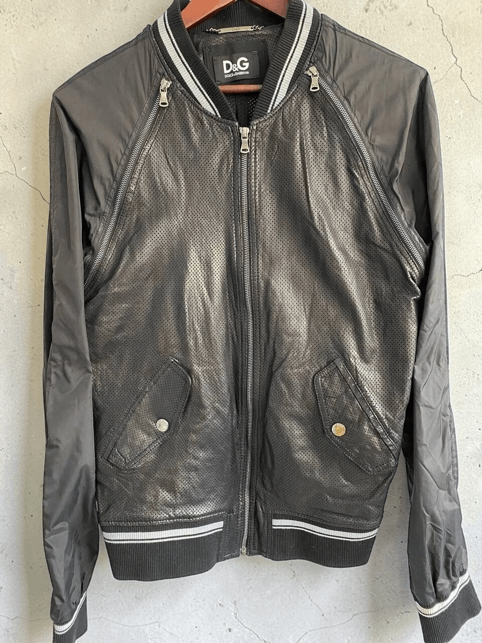 Dolce & Gabbana Dolce & Gabbana 2-in-1 Convertible Leather Vest Size US M / EU 48-50 / 2 - 2 Thumbnail