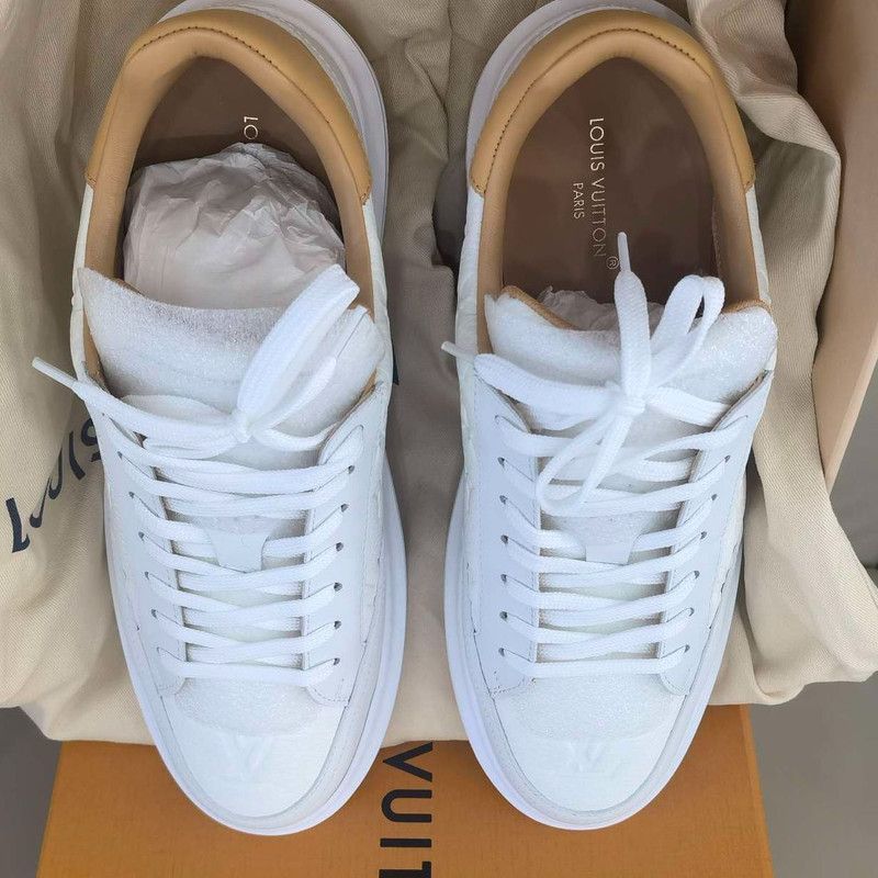 Louis Vuitton Louis Vuitton Beverly Hills Low-Top Fashion Sneakers -2508 Size US 7.5 / EU 40-41 - 2 Thumbnail