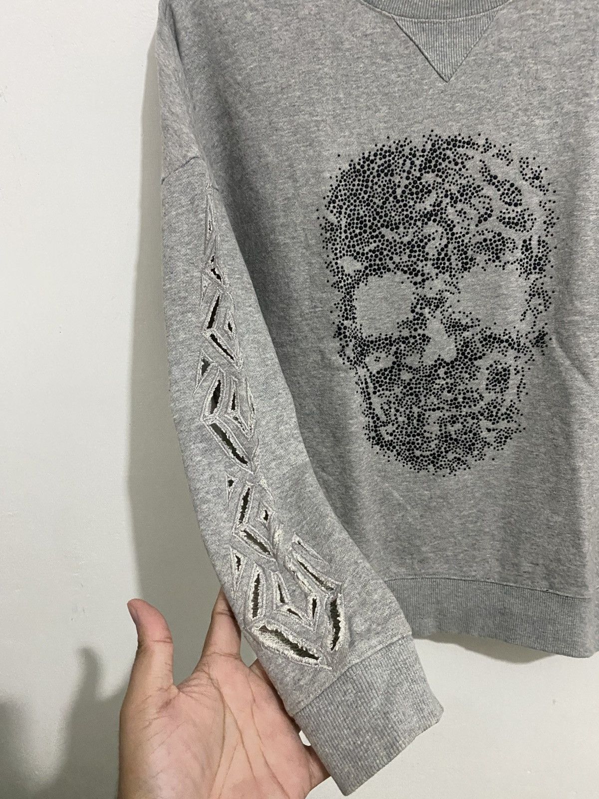 If Six Was Nine × Japanese Brand × Yasuyuki Ishii Japanese Skull Sweatshirt Archived Styled Size US M / EU 48-50 / 2 - 3 Thumbnail