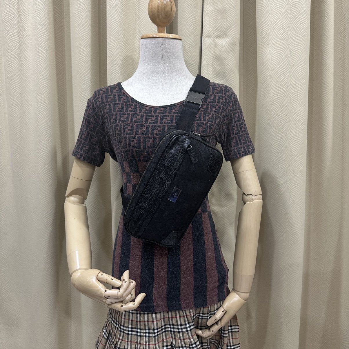 Gucci GUCCI GG CANVAS GUCCISSIMA WAIST BELT BAG 23 Size ONE SIZE - 1 Thumbnail
