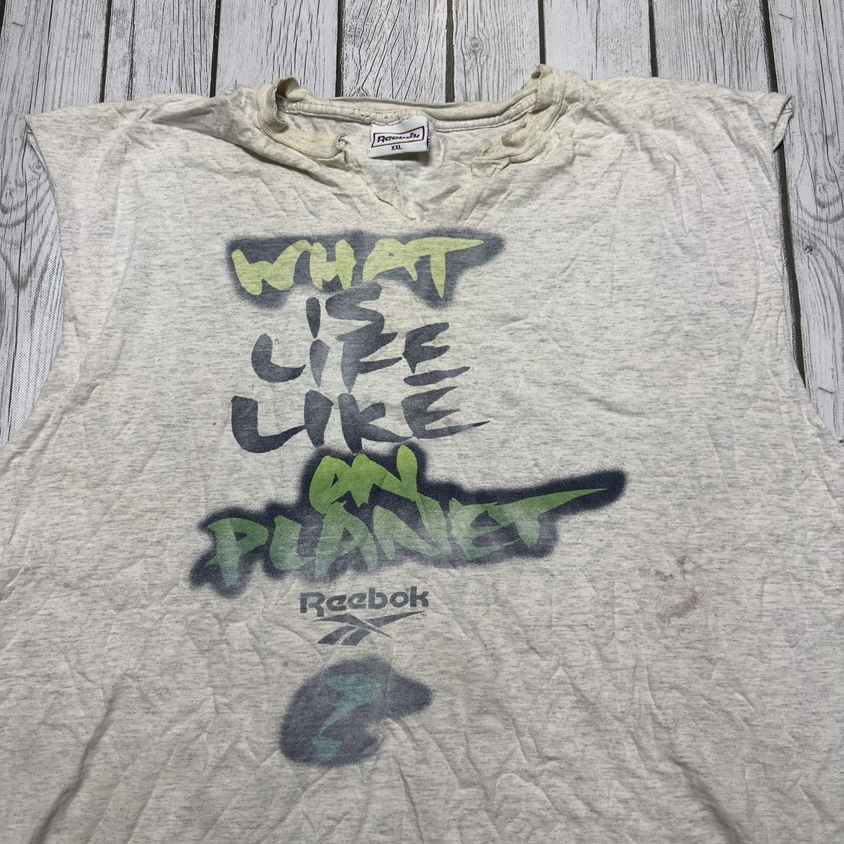 Reebok × Vintage Vintage Reebok tank top Size US XXL / EU 58 / 5 - 3 Thumbnail