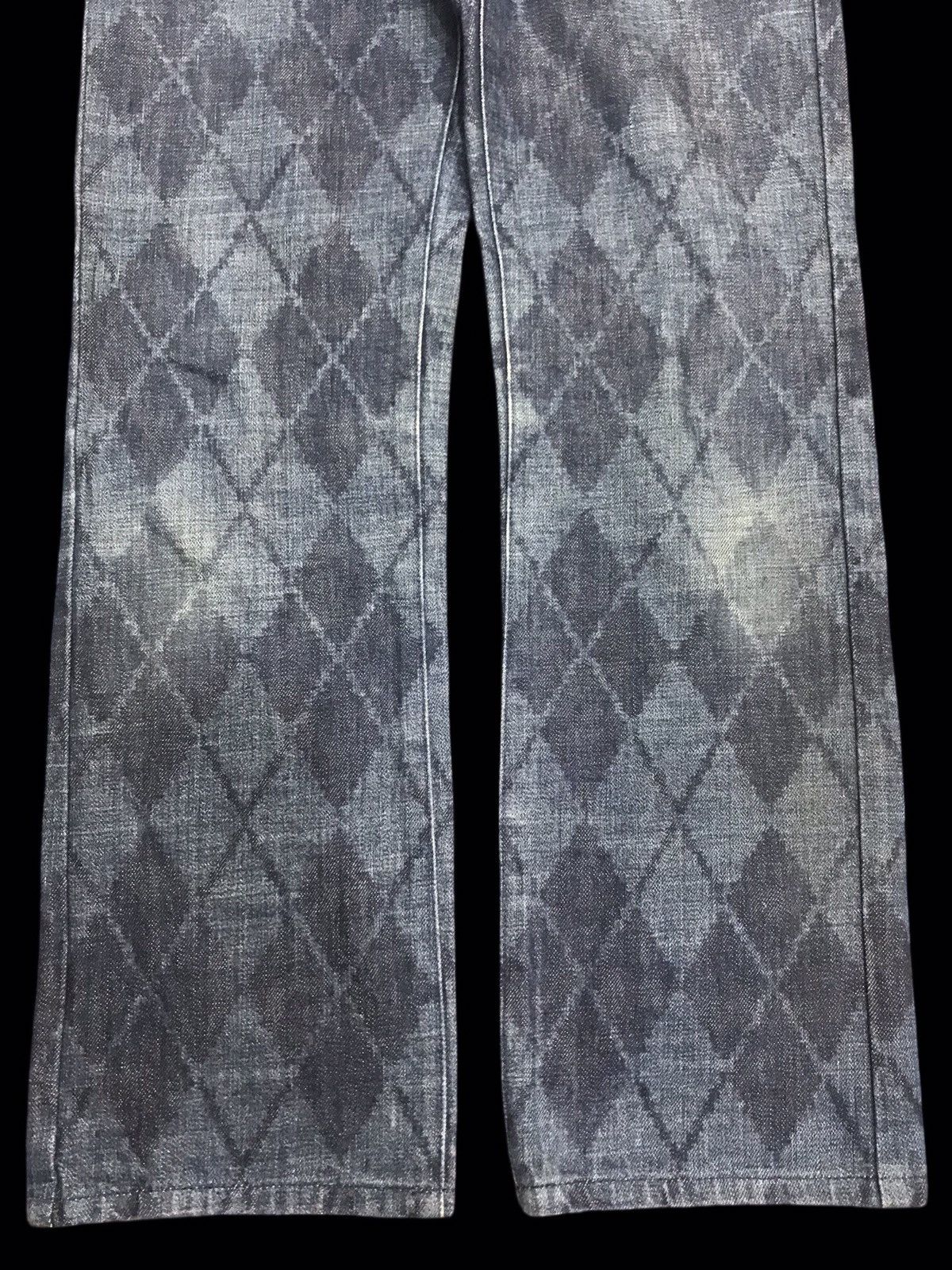 Japanese Brand 💥ARCHIVAL💥EDGE RUPERT ARTISANAL FULL DIAMOND DENIM F159 Size US 27 - 7 Thumbnail