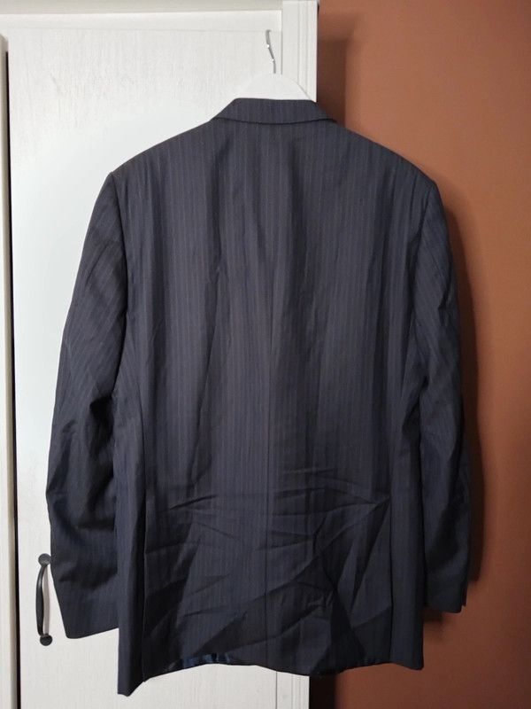 Corneliani Corneliani navy striped jacket Size US L / EU 52-54 / 3 - 4 Thumbnail