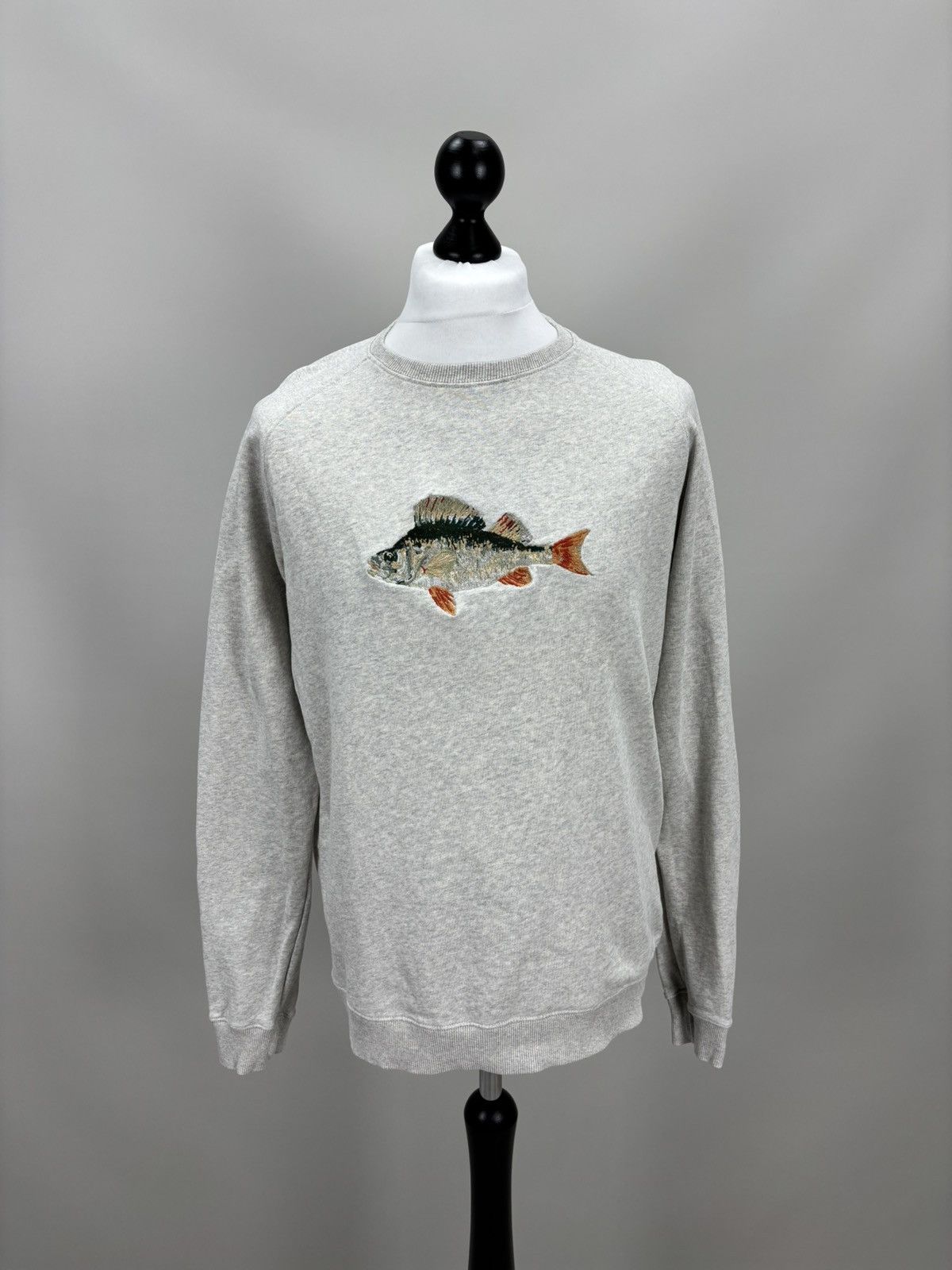 Other Mens sweatshirt Foret Fish Size M Color Gray Size M / US 6-8 / IT 42-44 - 1 Thumbnail