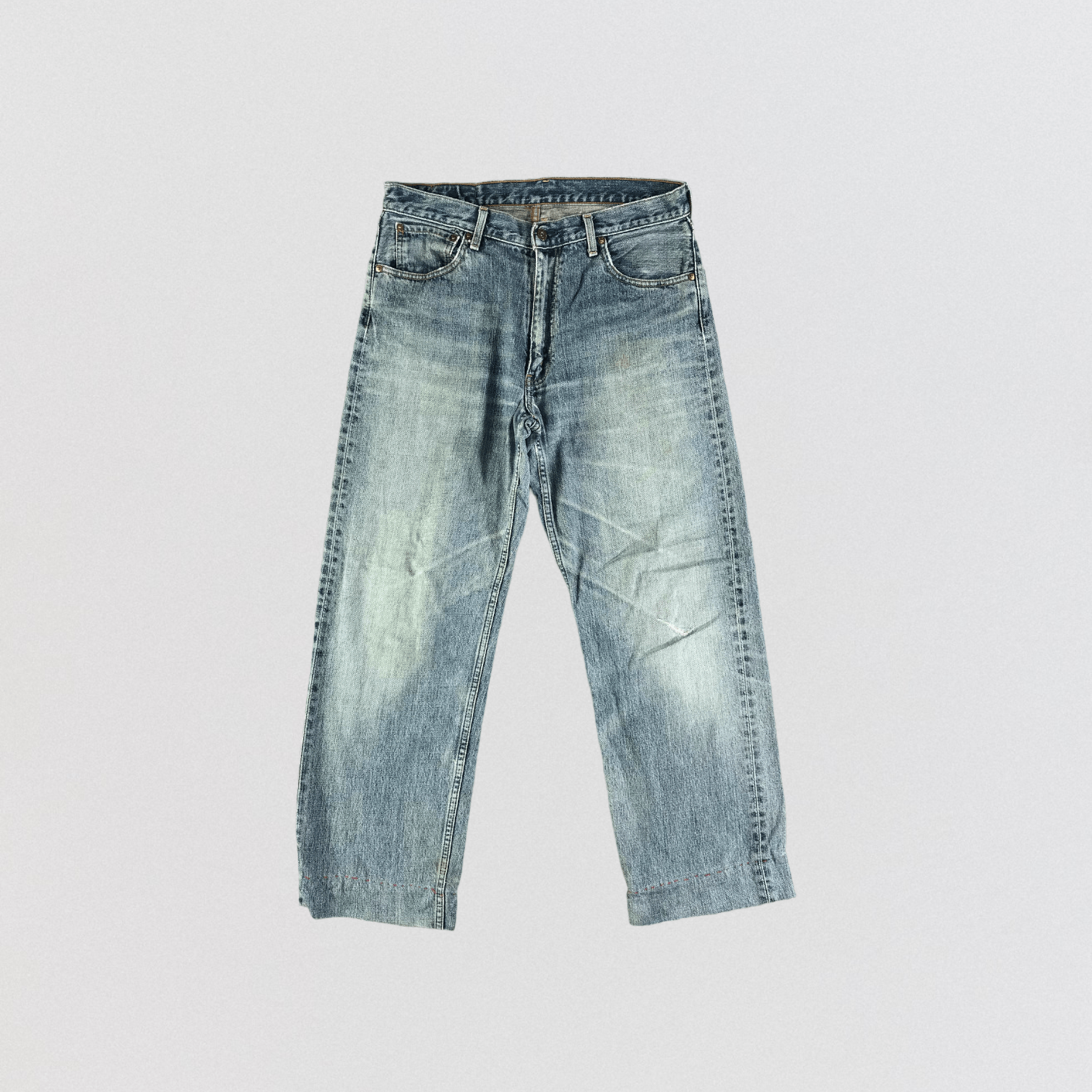 Levi's × Vintage 90s Vintage Blue Wash Levis 503 Jeans-JM3237 Size US 35 - 1 Thumbnail