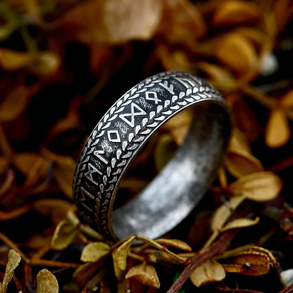 Japanese Brand × Jewelry × Vintage Vintage Viking Rune Ring Size ONE SIZE - 3 Thumbnail